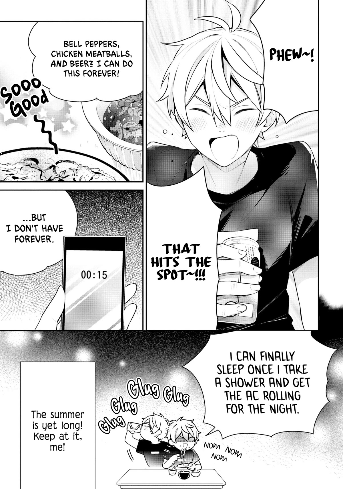 Tsukuoki Life: Weekend Meal Prep Recipes! Chapter 10 page 18 - Chapter 10: Cooking Without Flame ♪ Mild Edamame Hijiki Chicken Meatballs and Umashio Bell Peppers