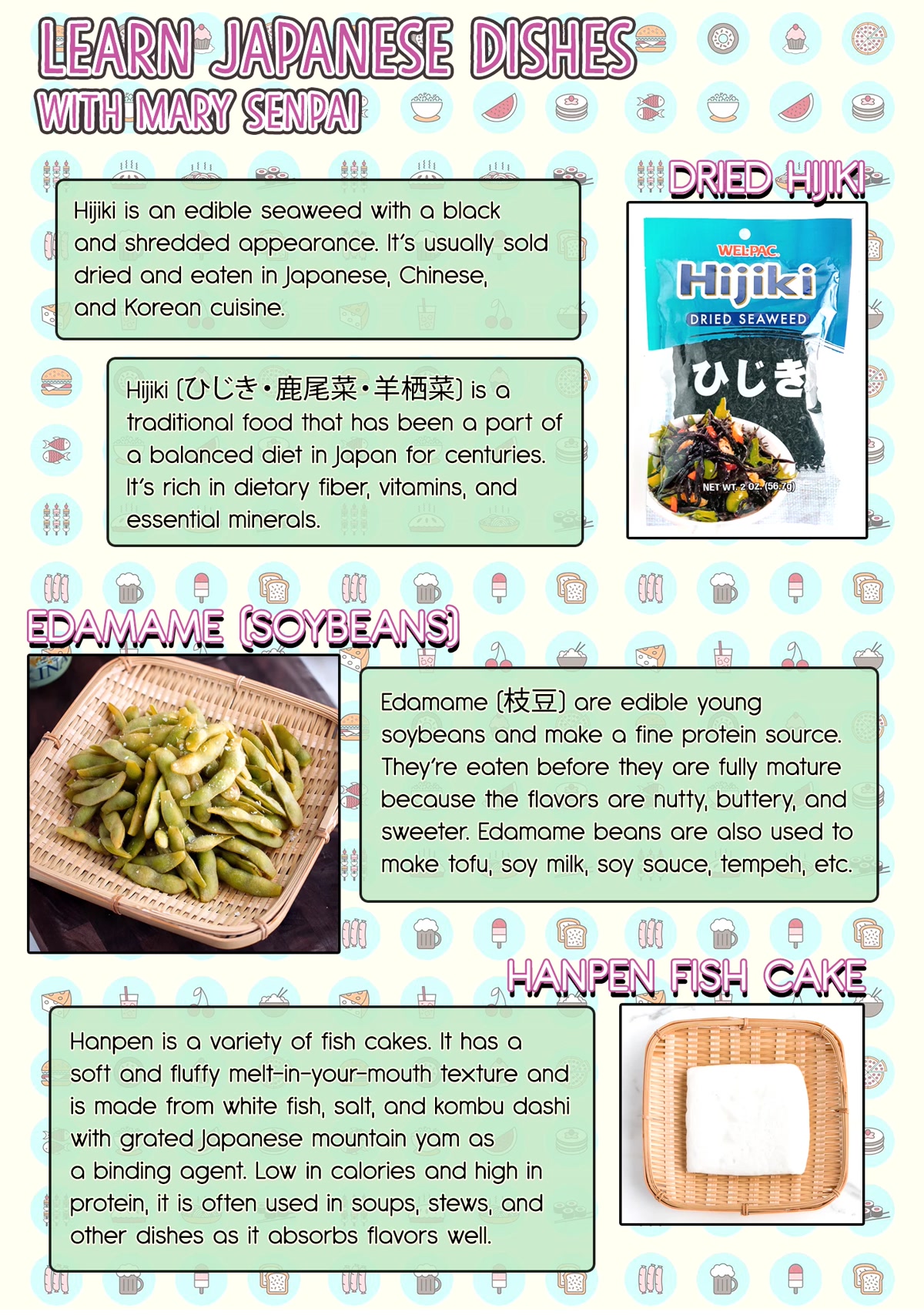 Tsukuoki Life: Weekend Meal Prep Recipes! Chapter 10 page 22 - Chapter 10: Cooking Without Flame ♪ Mild Edamame Hijiki Chicken Meatballs and Umashio Bell Peppers