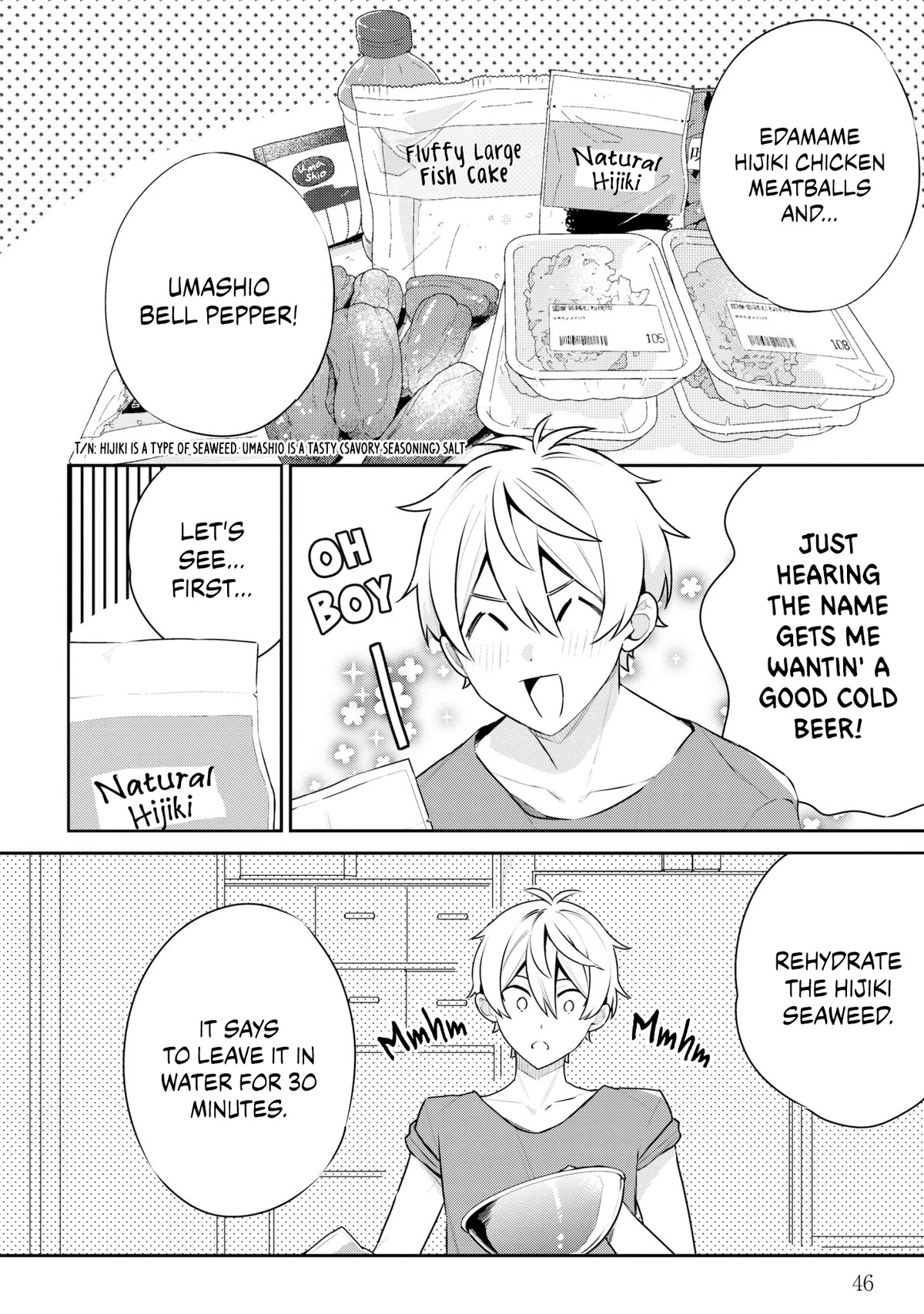 Tsukuoki Life: Weekend Meal Prep Recipes! Chapter 10 page 5 - Chapter 10: Cooking Without Flame ♪ Mild Edamame Hijiki Chicken Meatballs and Umashio Bell Peppers
