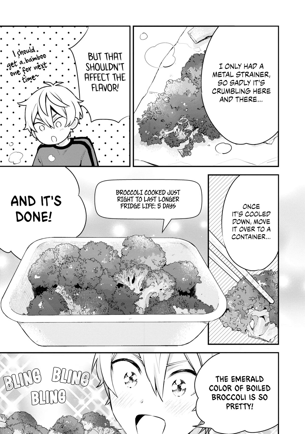 Tsukuoki Life: Weekend Meal Prep Recipes! Chapter 11 page 14 - Chapter 11: Easy Deep-fried in a Pan ☆ Chicken Breast Karaage and Broccoli