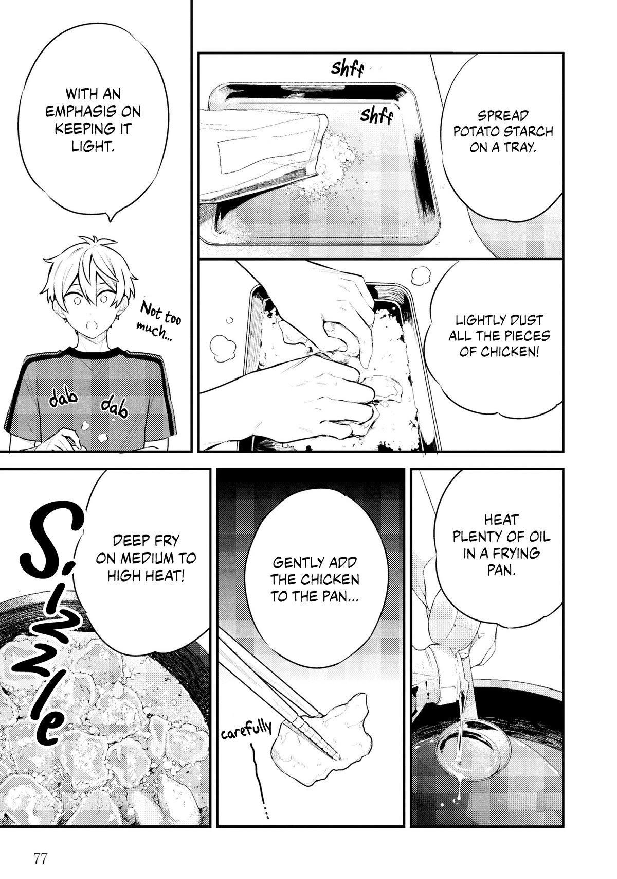 Tsukuoki Life: Weekend Meal Prep Recipes! Chapter 11 page 16 - Chapter 11: Easy Deep-fried in a Pan ☆ Chicken Breast Karaage and Broccoli