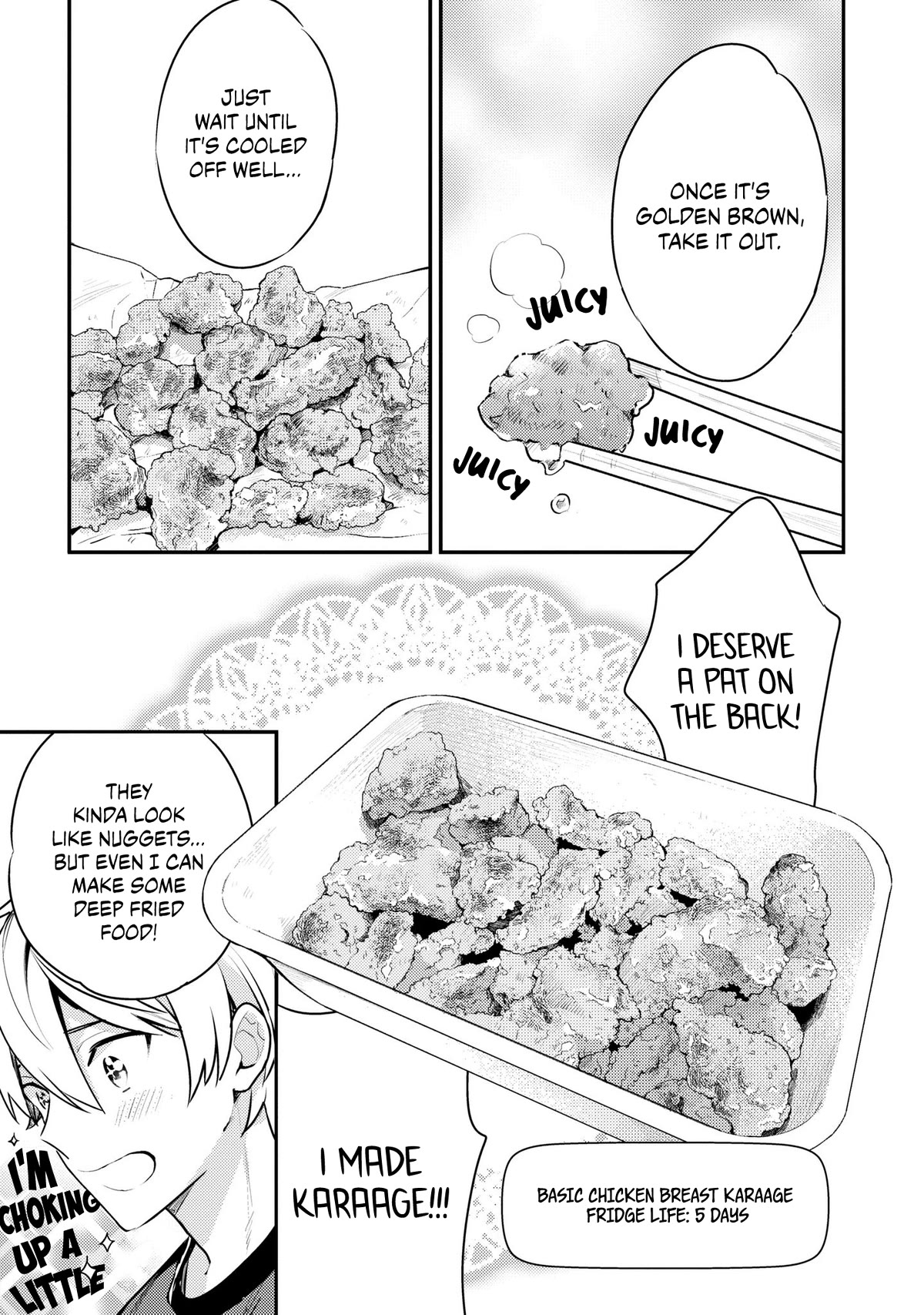 Tsukuoki Life: Weekend Meal Prep Recipes! Chapter 11 page 18 - Chapter 11: Easy Deep-fried in a Pan ☆ Chicken Breast Karaage and Broccoli