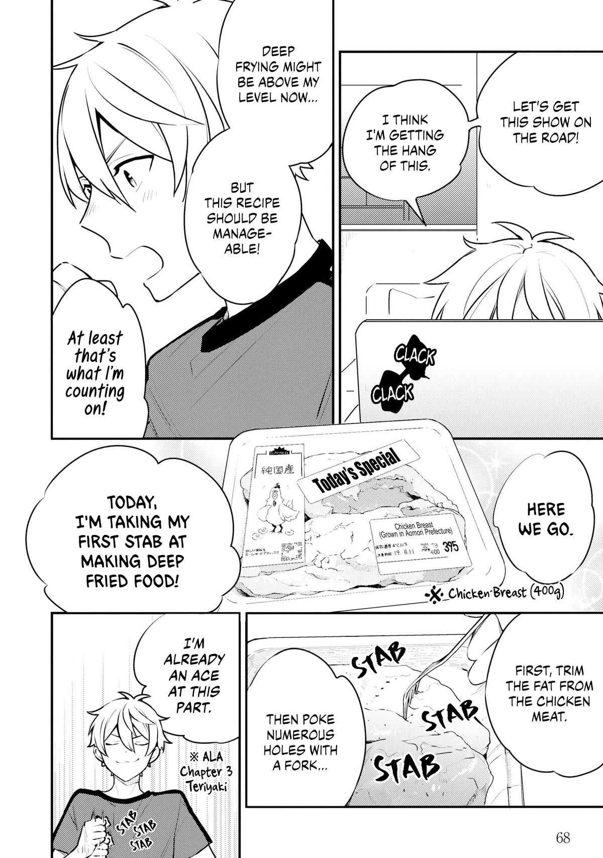 Tsukuoki Life: Weekend Meal Prep Recipes! Chapter 11 page 7 - Chapter 11: Easy Deep-fried in a Pan ☆ Chicken Breast Karaage and Broccoli