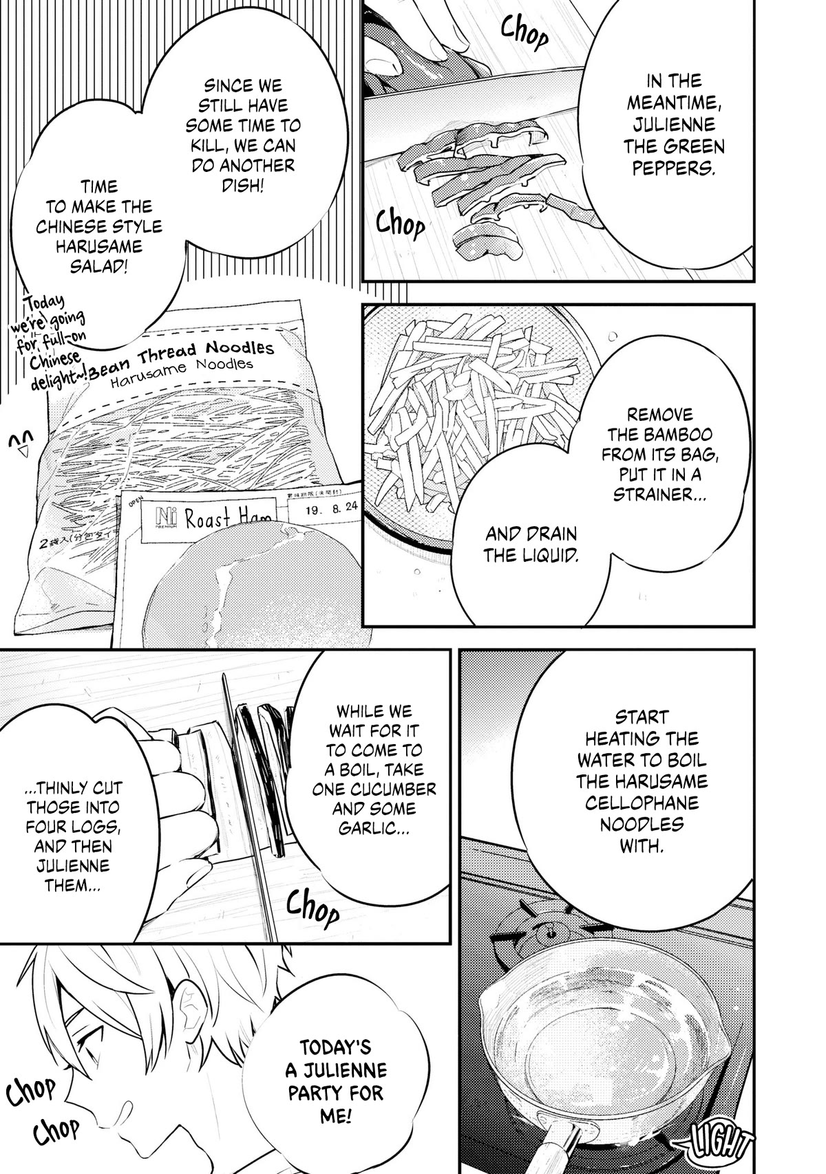 Tsukuoki Life: Weekend Meal Prep Recipes! Chapter 12 page 6 - Chapter 12: Easy Chinese at Home ☆ Chinjiao Rosu and Chinese Style Harusame Salad