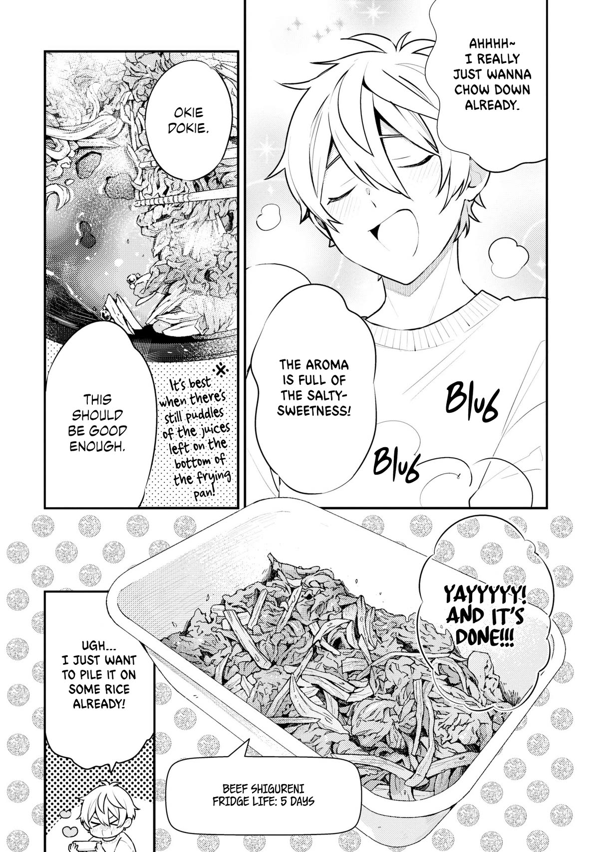 Tsukuoki Life: Weekend Meal Prep Recipes! Chapter 13 page 10 - Chapter 13: Homemade Beef Bowl you’ll Wanna Chow Down On ♪ Simmered Beef with Ginger