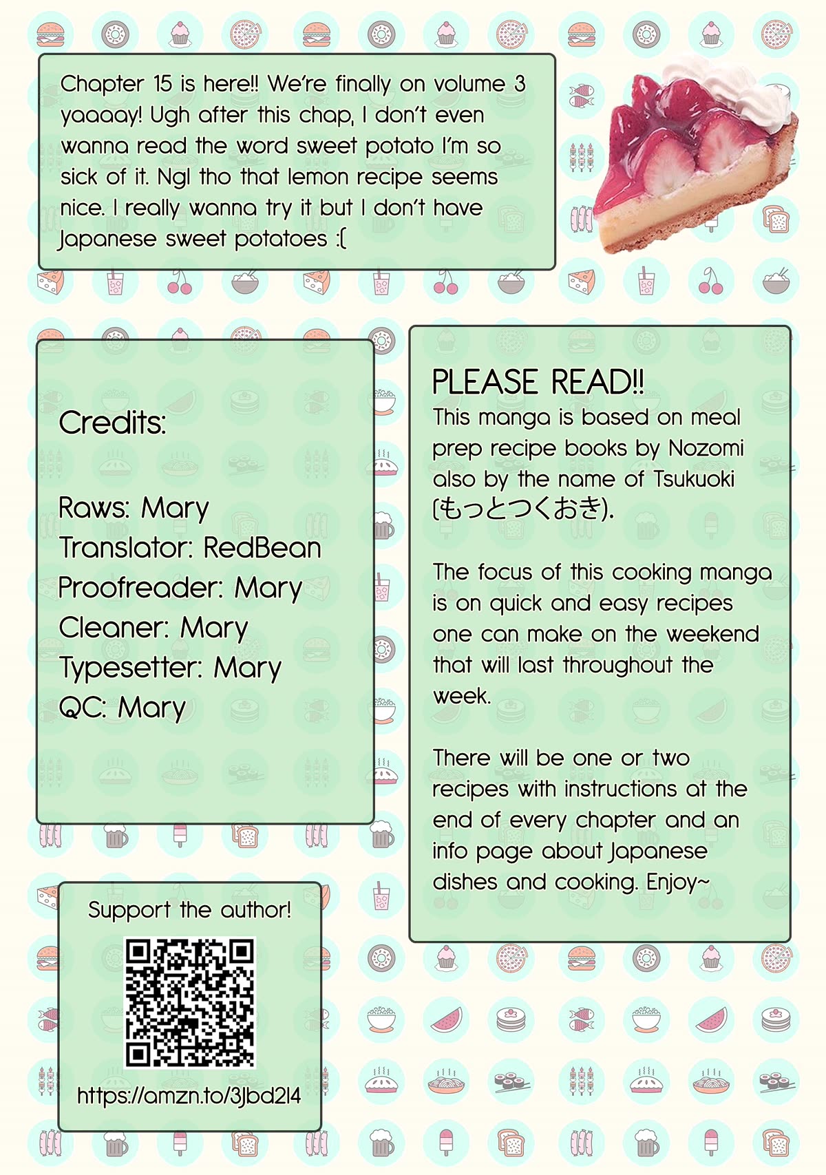 Tsukuoki Life: Weekend Meal Prep Recipes! Chapter 15 page 1 - Chapter 15: The Taste of Autumn ☆ Simmered Satsumaimo with Lemon and Sweet & Spicy Pork Stir Fry