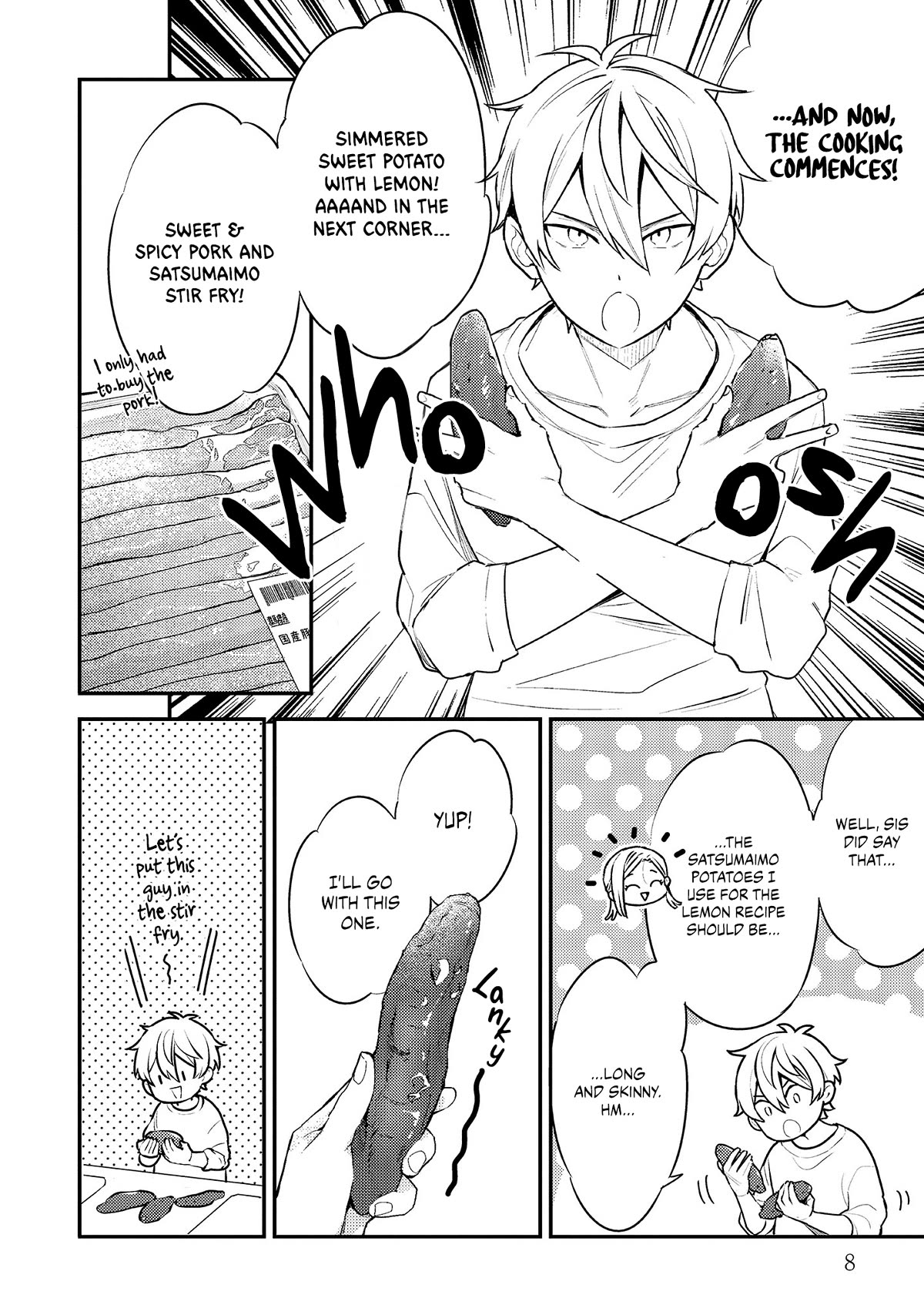 Tsukuoki Life: Weekend Meal Prep Recipes! Chapter 15 page 10 - Chapter 15: The Taste of Autumn ☆ Simmered Satsumaimo with Lemon and Sweet & Spicy Pork Stir Fry