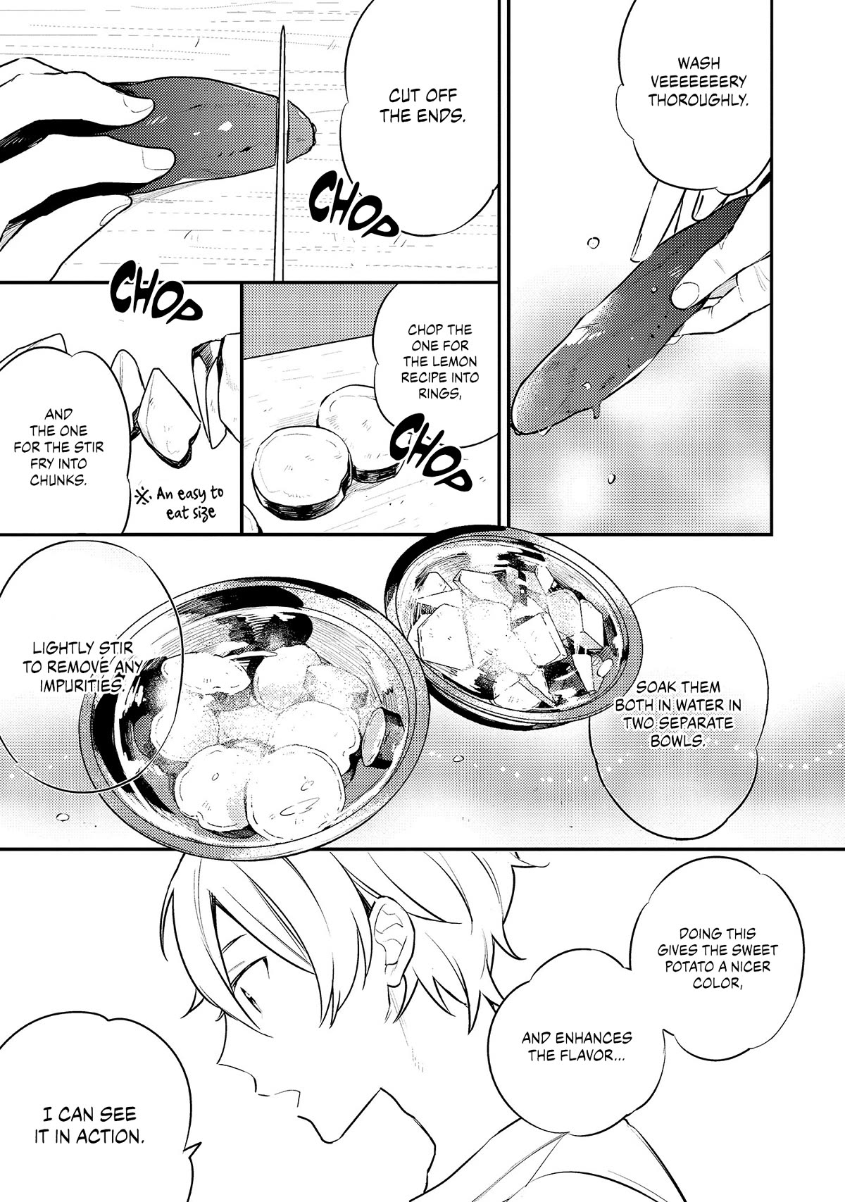Tsukuoki Life: Weekend Meal Prep Recipes! Chapter 15 page 11 - Chapter 15: The Taste of Autumn ☆ Simmered Satsumaimo with Lemon and Sweet & Spicy Pork Stir Fry