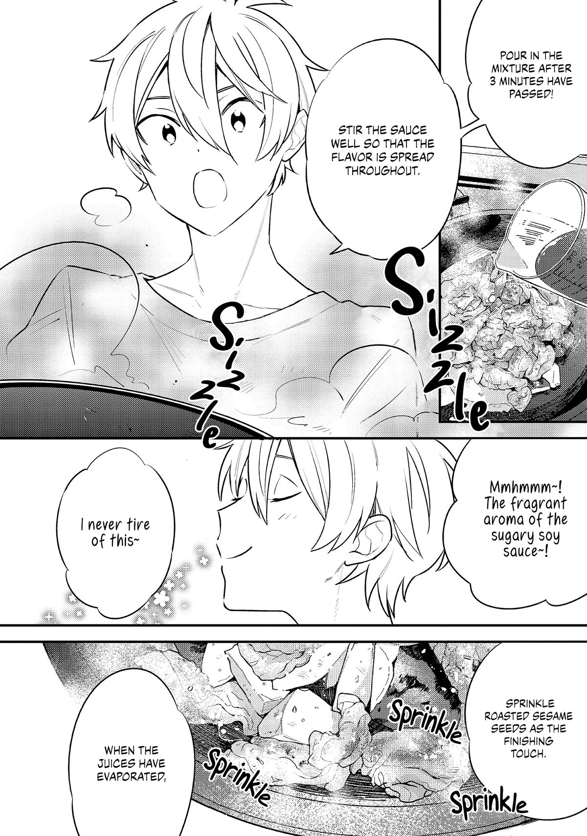 Tsukuoki Life: Weekend Meal Prep Recipes! Chapter 15 page 16 - Chapter 15: The Taste of Autumn ☆ Simmered Satsumaimo with Lemon and Sweet & Spicy Pork Stir Fry