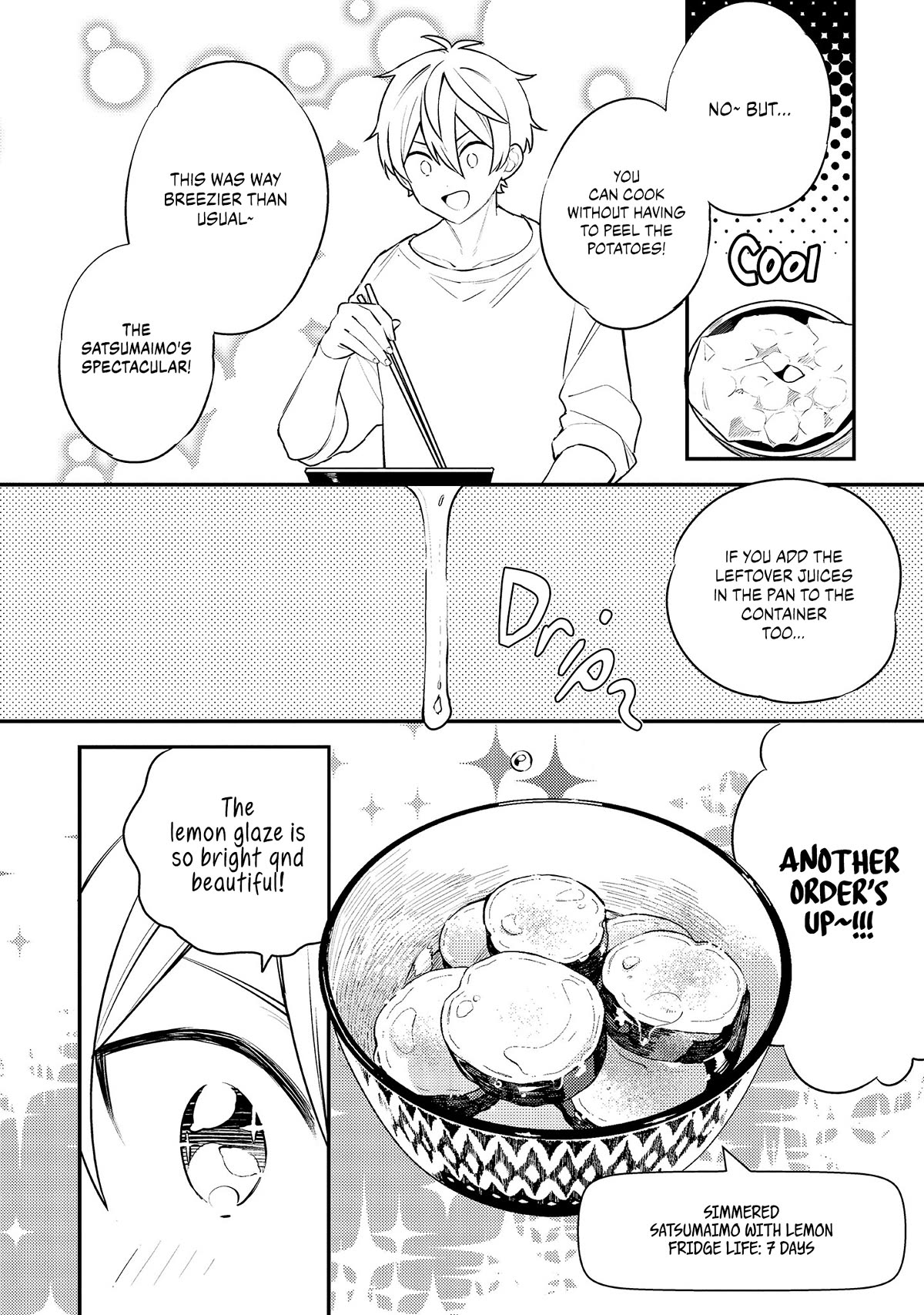 Tsukuoki Life: Weekend Meal Prep Recipes! Chapter 15 page 18 - Chapter 15: The Taste of Autumn ☆ Simmered Satsumaimo with Lemon and Sweet & Spicy Pork Stir Fry