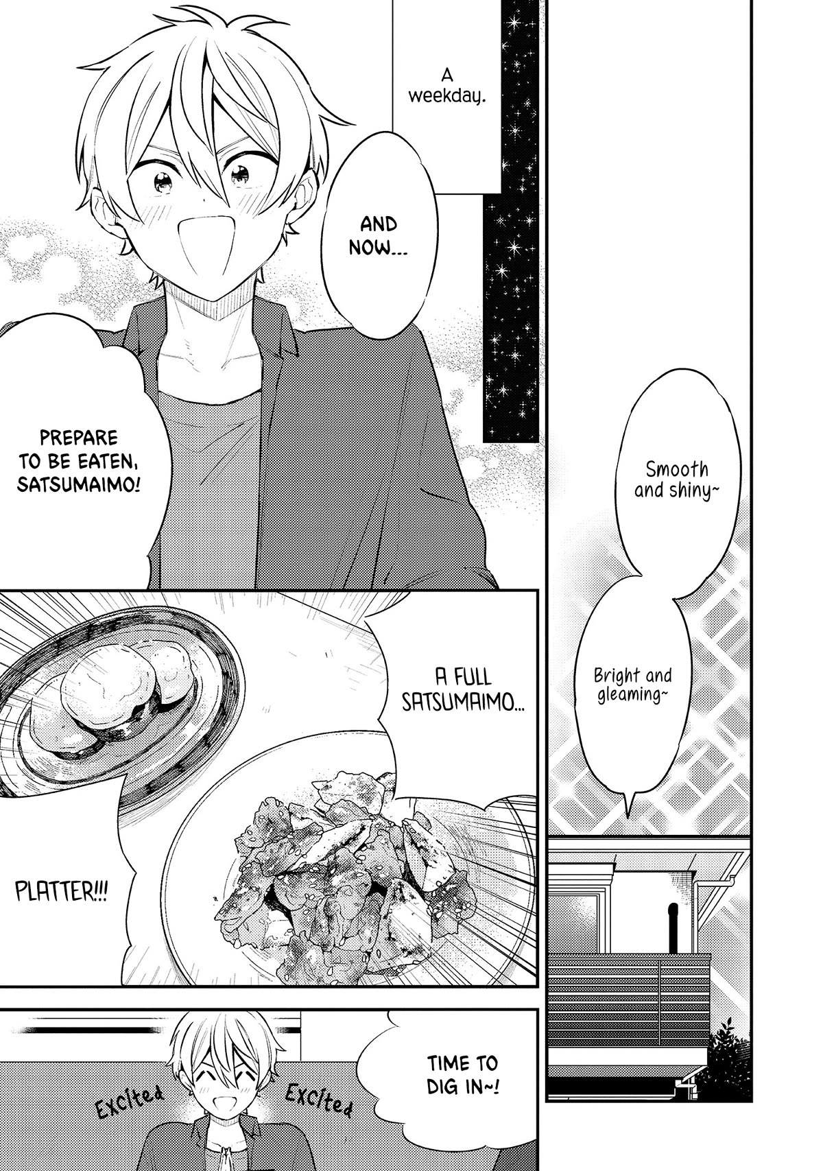 Tsukuoki Life: Weekend Meal Prep Recipes! Chapter 15 page 19 - Chapter 15: The Taste of Autumn ☆ Simmered Satsumaimo with Lemon and Sweet & Spicy Pork Stir Fry
