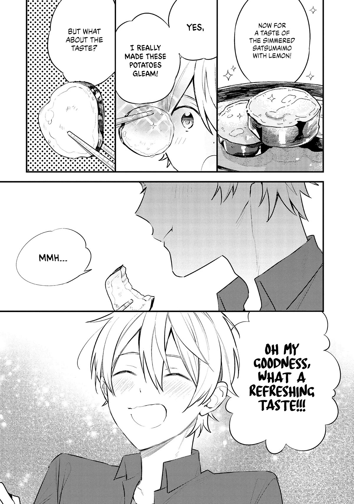 Tsukuoki Life: Weekend Meal Prep Recipes! Chapter 15 page 21 - Chapter 15: The Taste of Autumn ☆ Simmered Satsumaimo with Lemon and Sweet & Spicy Pork Stir Fry