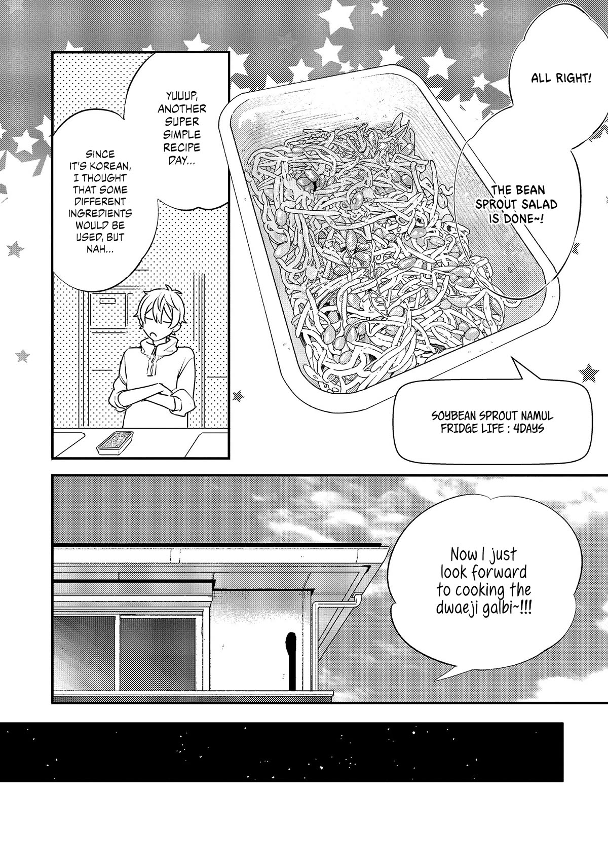 Tsukuoki Life: Weekend Meal Prep Recipes! Chapter 16 page 13 - Chapter 16: Hopping on the Korean Food Bandwagon?! Dwaeji Galbi with Soybean Sprout Namul