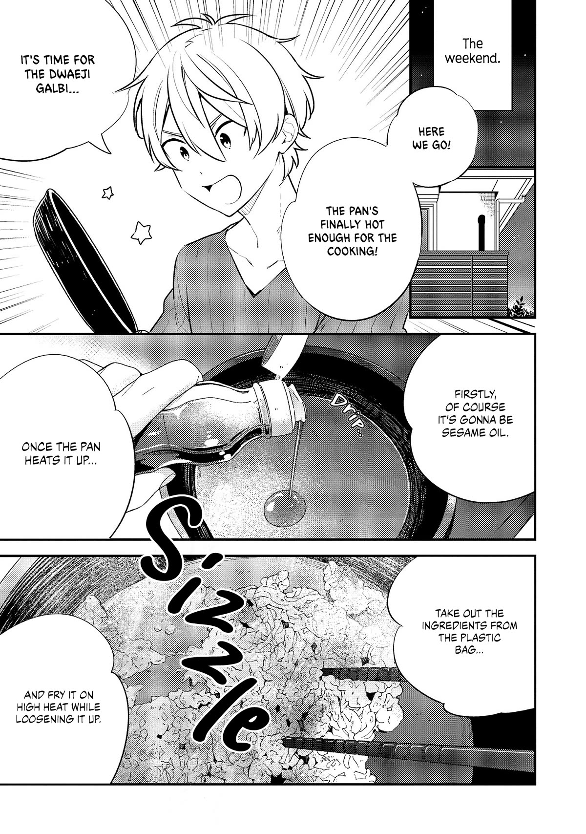 Tsukuoki Life: Weekend Meal Prep Recipes! Chapter 16 page 14 - Chapter 16: Hopping on the Korean Food Bandwagon?! Dwaeji Galbi with Soybean Sprout Namul