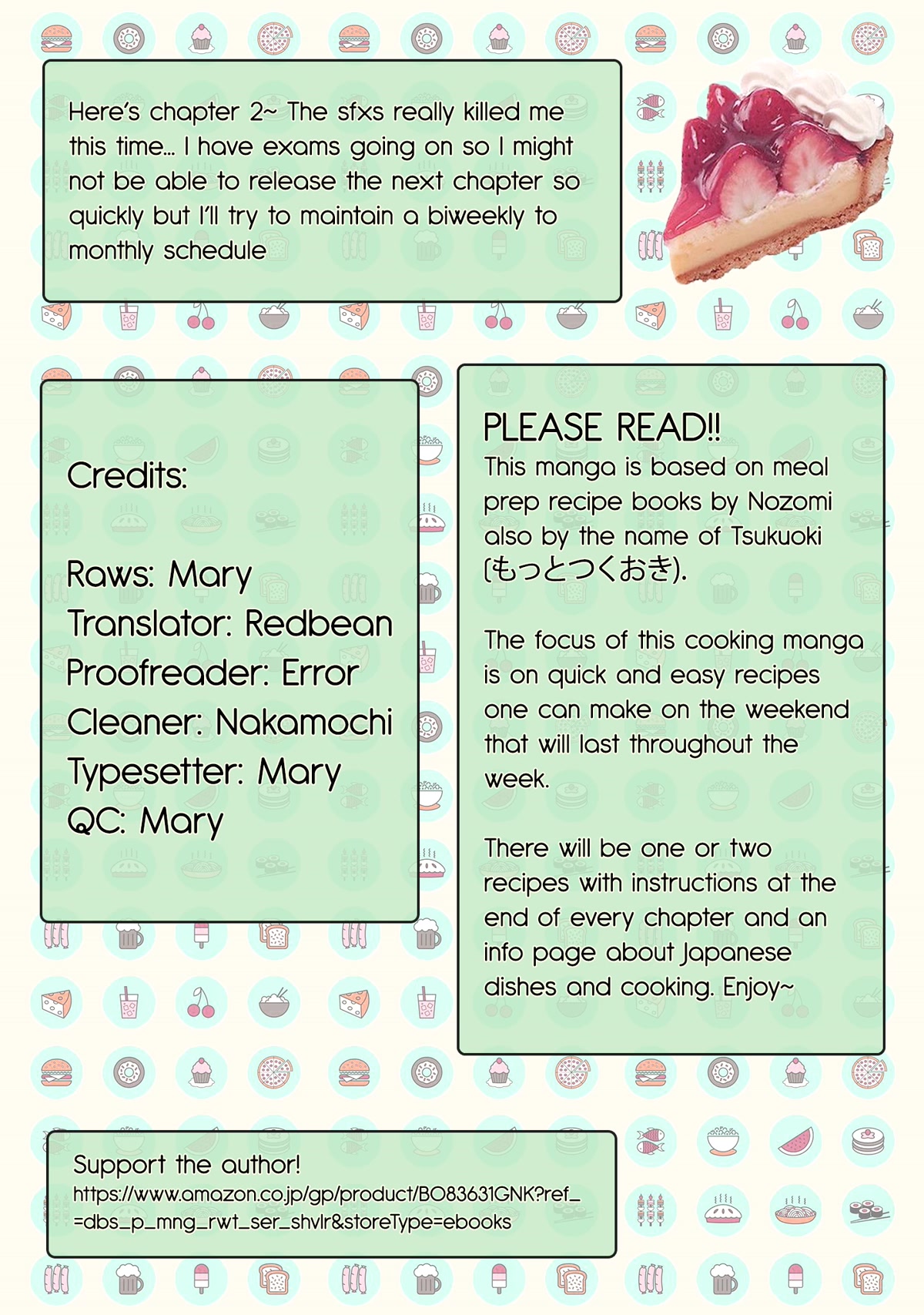 Tsukuoki Life: Weekend Meal Prep Recipes! Chapter 2 page 1 - Chapter 2: Rejuvenating Sweet Soy Simmered Kabocha