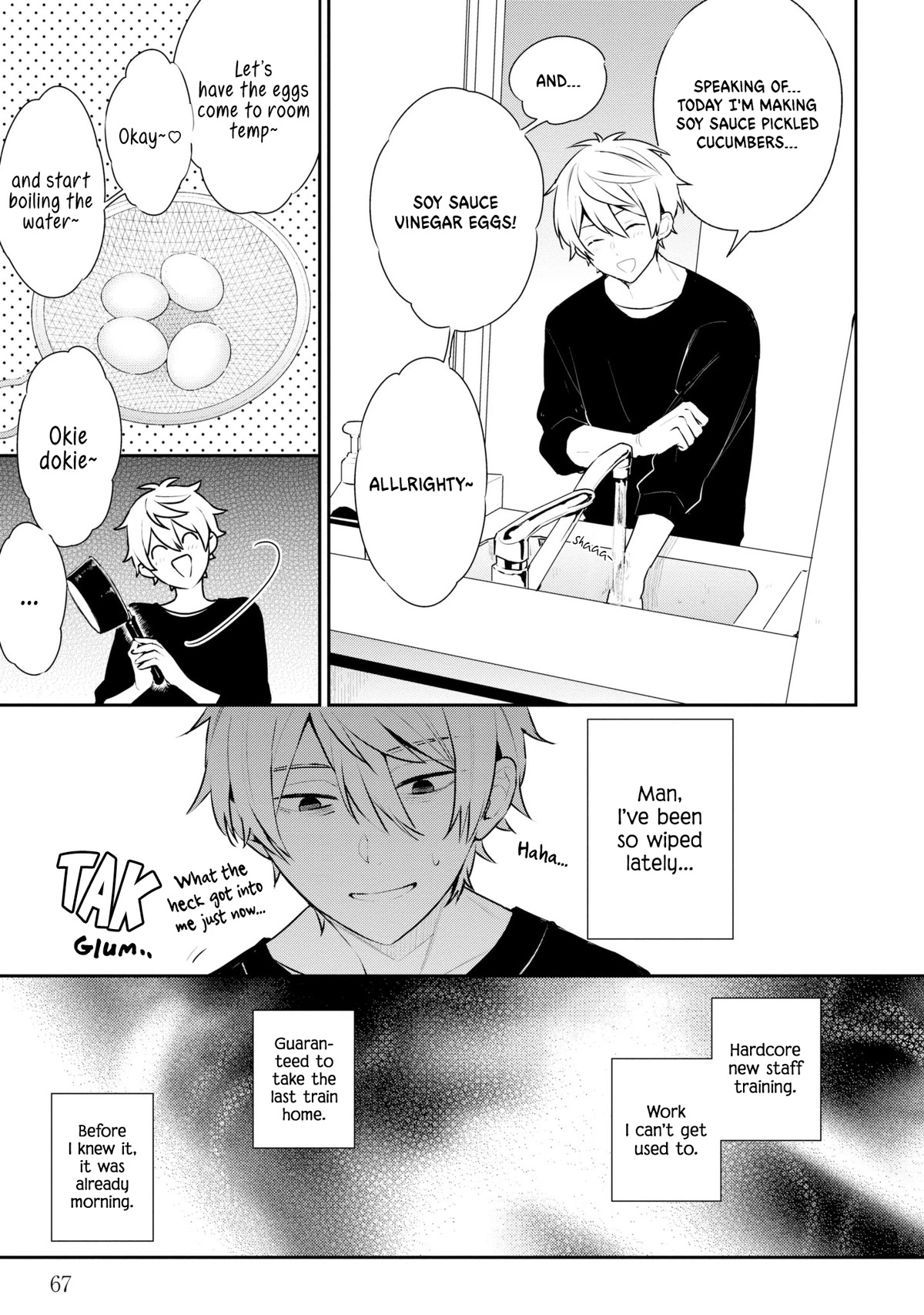 Tsukuoki Life: Weekend Meal Prep Recipes! Chapter 4 page 3 - Chapter 4: Soy Sauce Pickled Cucumbers And Soy Sauce Vinegar Eggs Make Great Alcohol Snacks