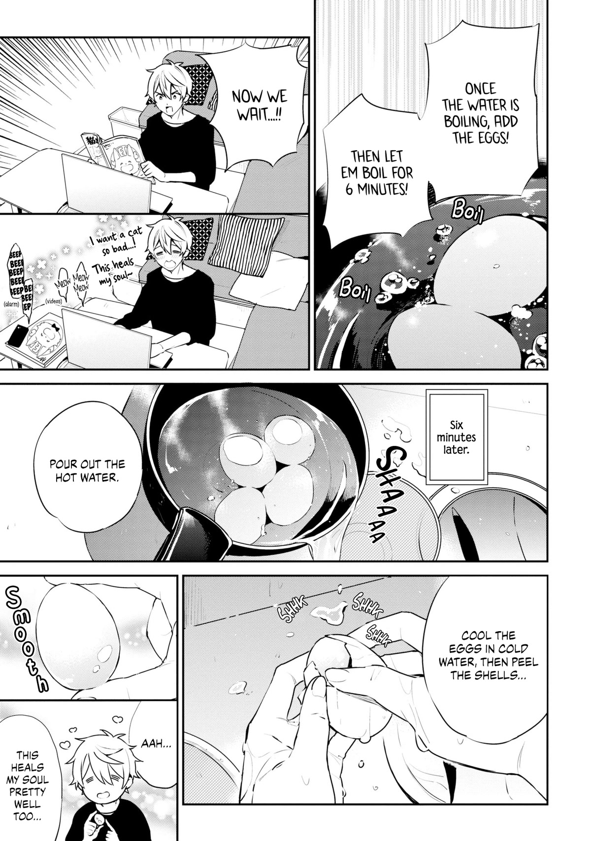 Tsukuoki Life: Weekend Meal Prep Recipes! Chapter 4 page 5 - Chapter 4: Soy Sauce Pickled Cucumbers And Soy Sauce Vinegar Eggs Make Great Alcohol Snacks