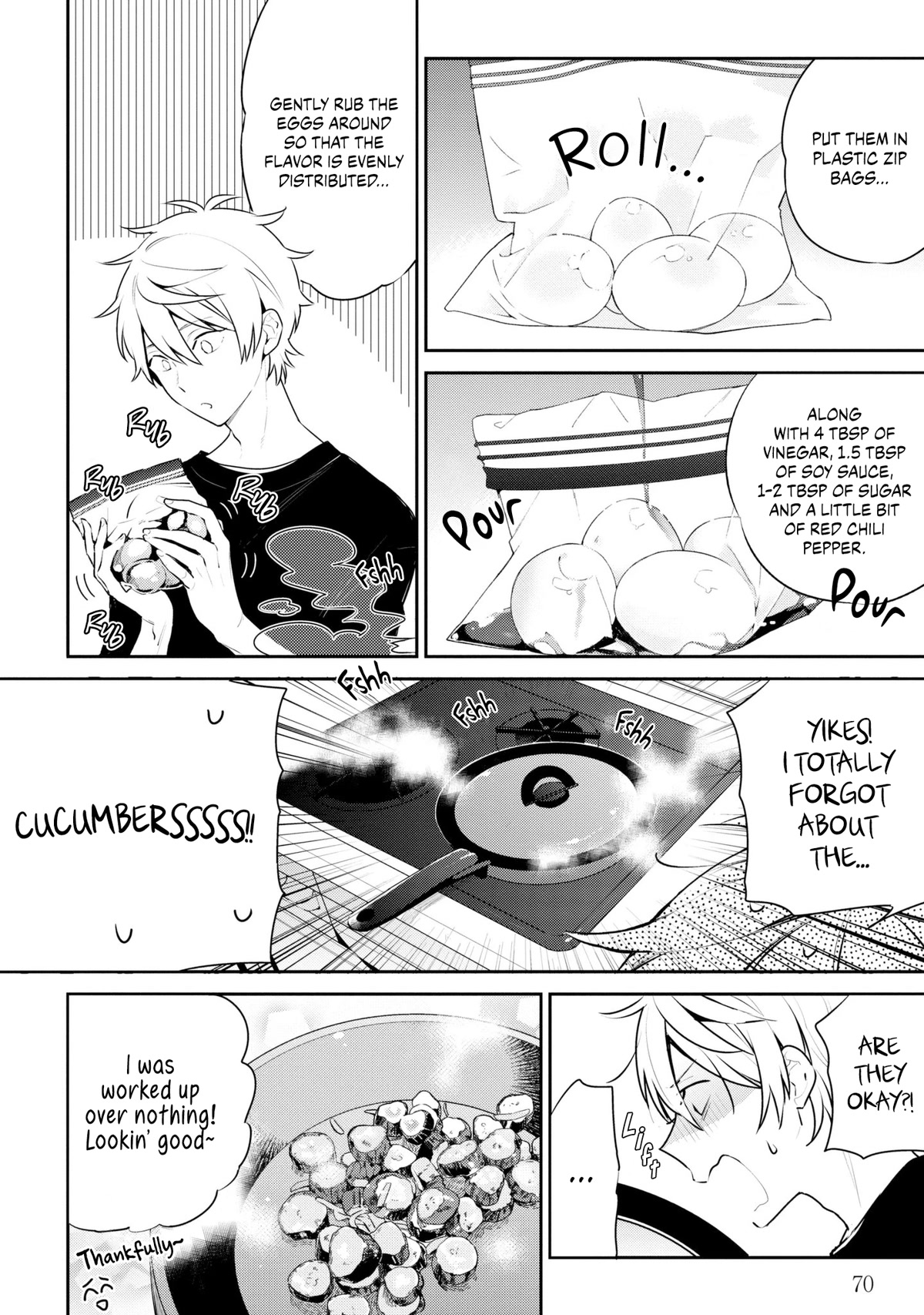 Tsukuoki Life: Weekend Meal Prep Recipes! Chapter 4 page 6 - Chapter 4: Soy Sauce Pickled Cucumbers And Soy Sauce Vinegar Eggs Make Great Alcohol Snacks