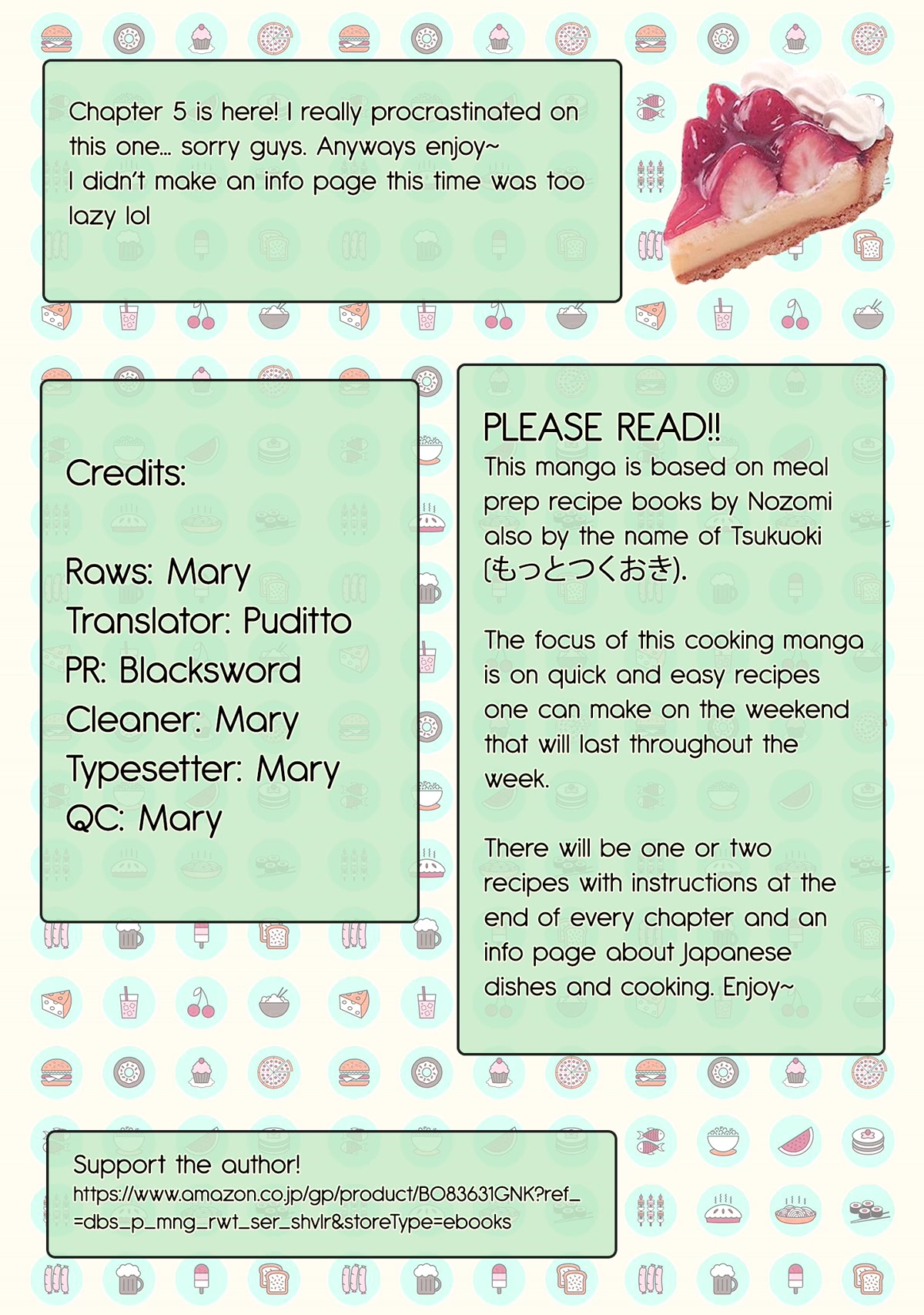 Tsukuoki Life: Weekend Meal Prep Recipes! Chapter 5 page 1 - Chapter 5: There’s XX at home?! Salty Soy Sauce Fried Pork And Homemade Instant Miso Soup