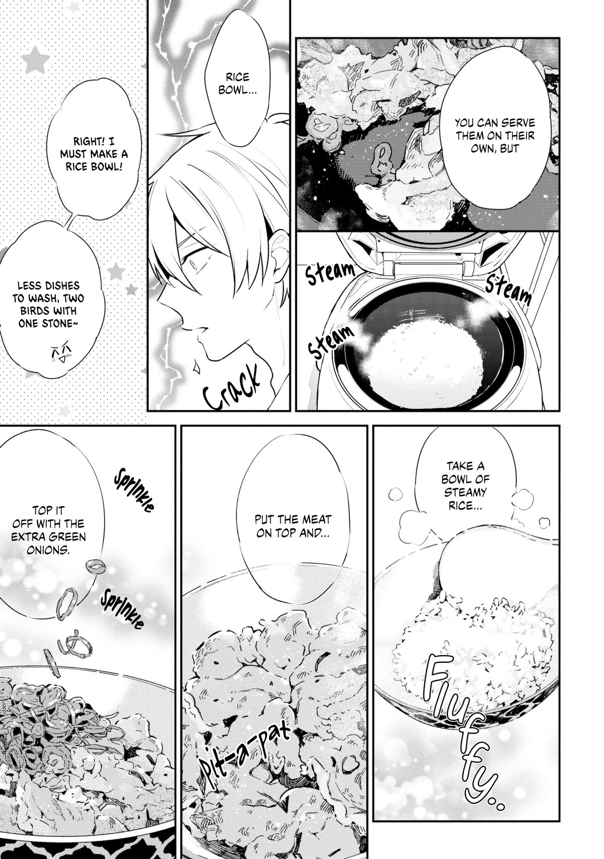 Tsukuoki Life: Weekend Meal Prep Recipes! Chapter 5 page 10 - Chapter 5: There’s XX at home?! Salty Soy Sauce Fried Pork And Homemade Instant Miso Soup