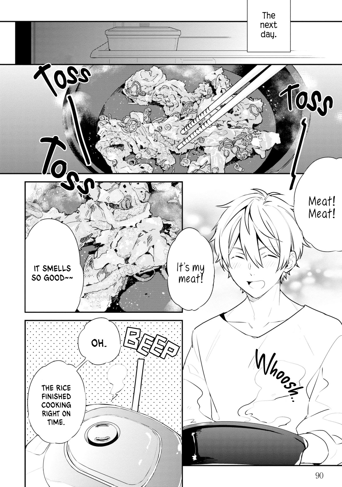 Tsukuoki Life: Weekend Meal Prep Recipes! Chapter 5 page 9 - Chapter 5: There’s XX at home?! Salty Soy Sauce Fried Pork And Homemade Instant Miso Soup