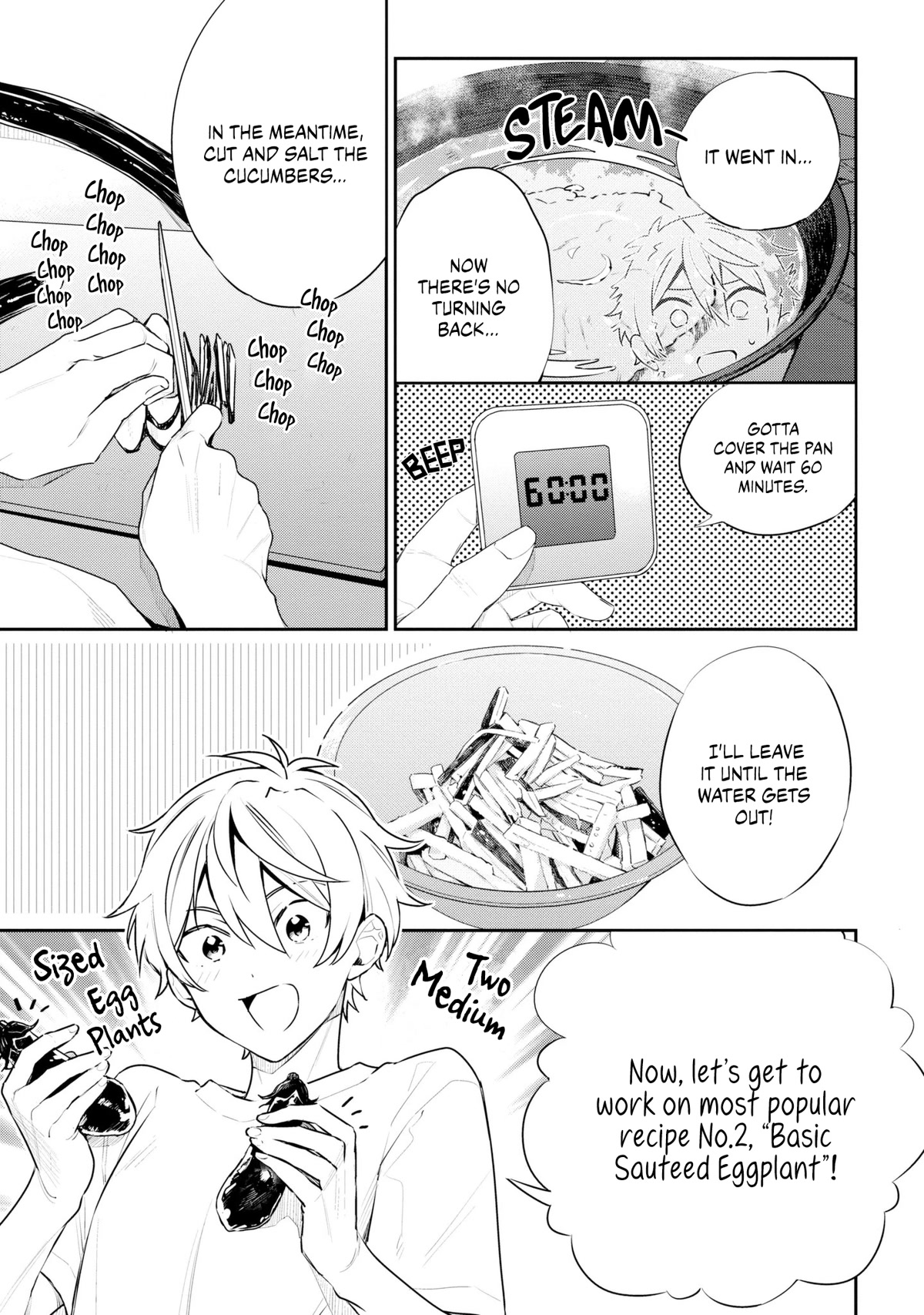 Tsukuoki Life: Weekend Meal Prep Recipes! Chapter 6 page 12 - Chapter 6: Ever Popular Menu ☆ Steamed Chicken with Cucumbers and Eggplant Nanban