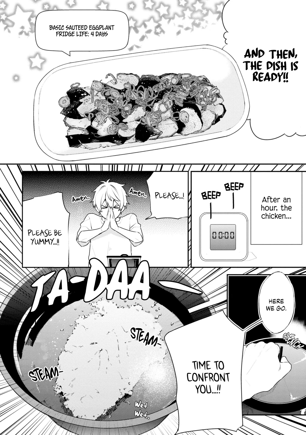 Tsukuoki Life: Weekend Meal Prep Recipes! Chapter 6 page 15 - Chapter 6: Ever Popular Menu ☆ Steamed Chicken with Cucumbers and Eggplant Nanban