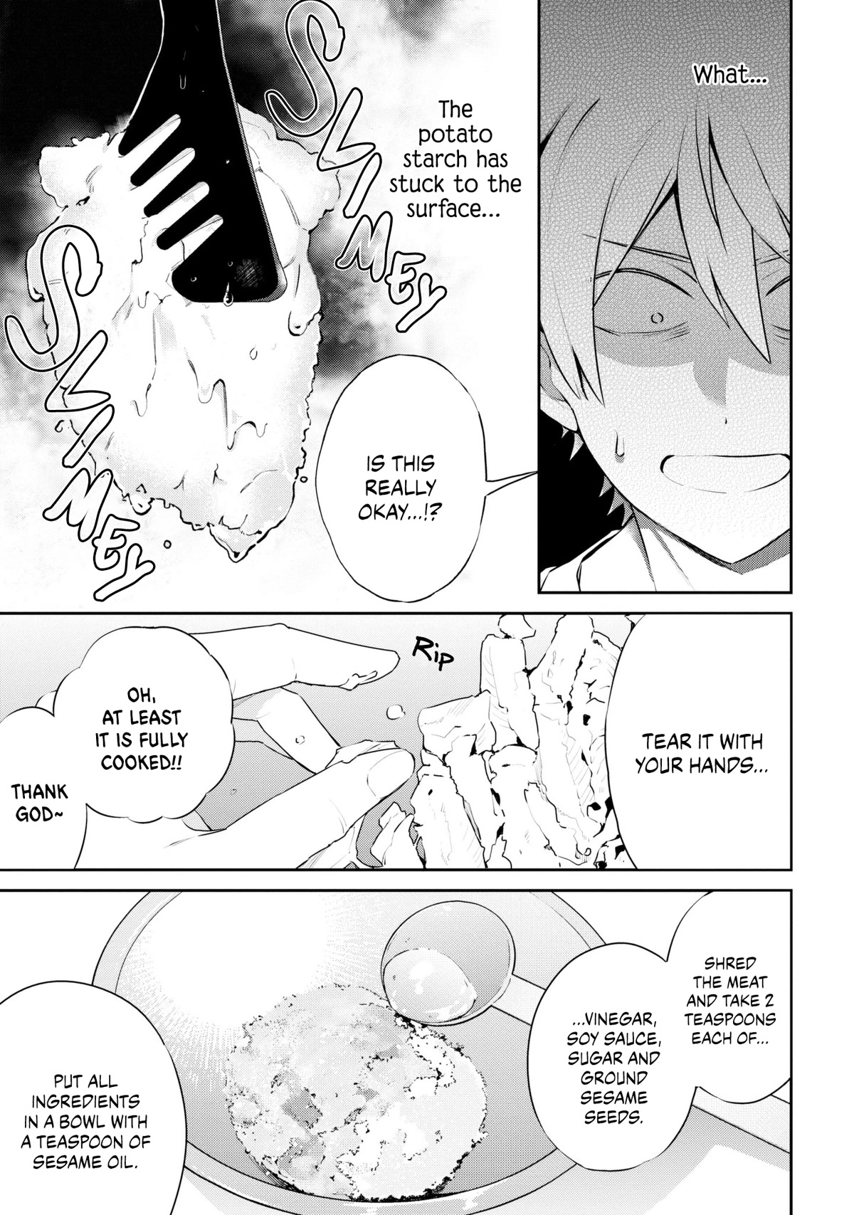 Tsukuoki Life: Weekend Meal Prep Recipes! Chapter 6 page 16 - Chapter 6: Ever Popular Menu ☆ Steamed Chicken with Cucumbers and Eggplant Nanban
