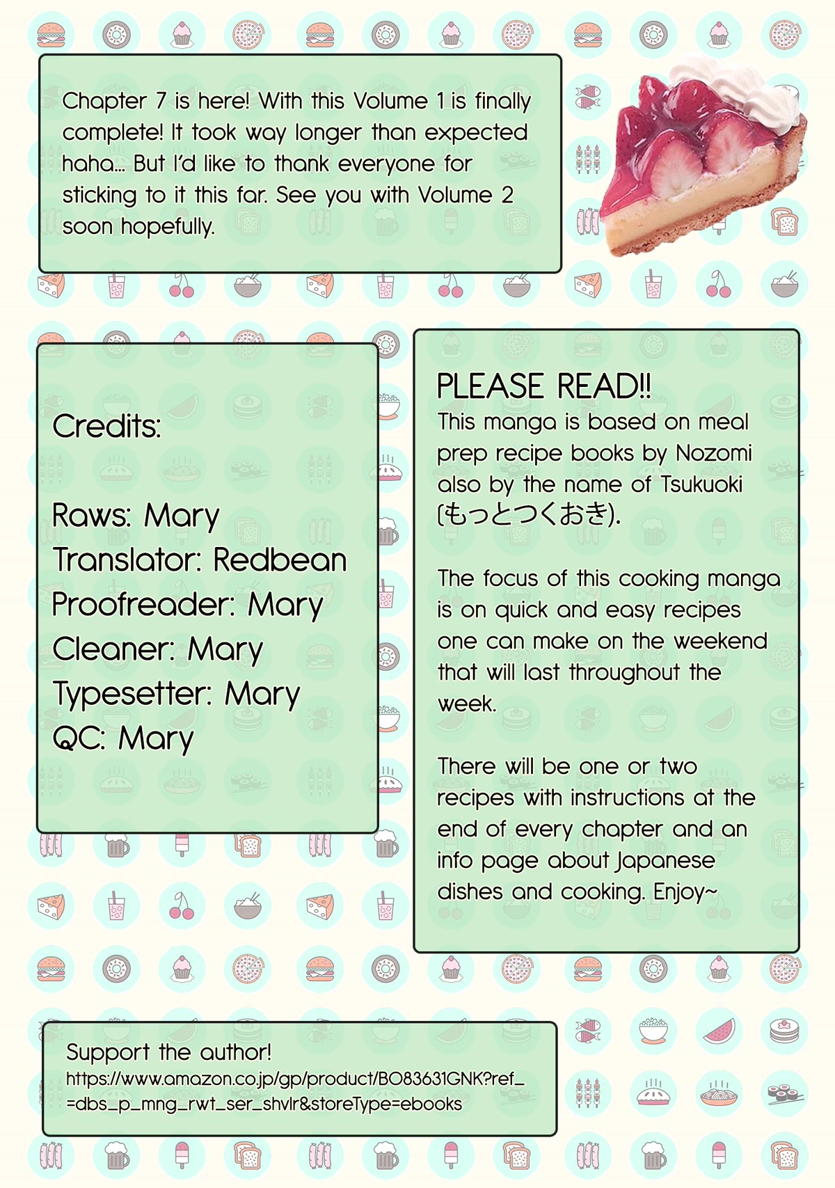 Tsukuoki Life: Weekend Meal Prep Recipes! Chapter 7 page 1 - Chapter 7: A Taste Enjoyed by anyone ♪ Stewed Hamburg Steak