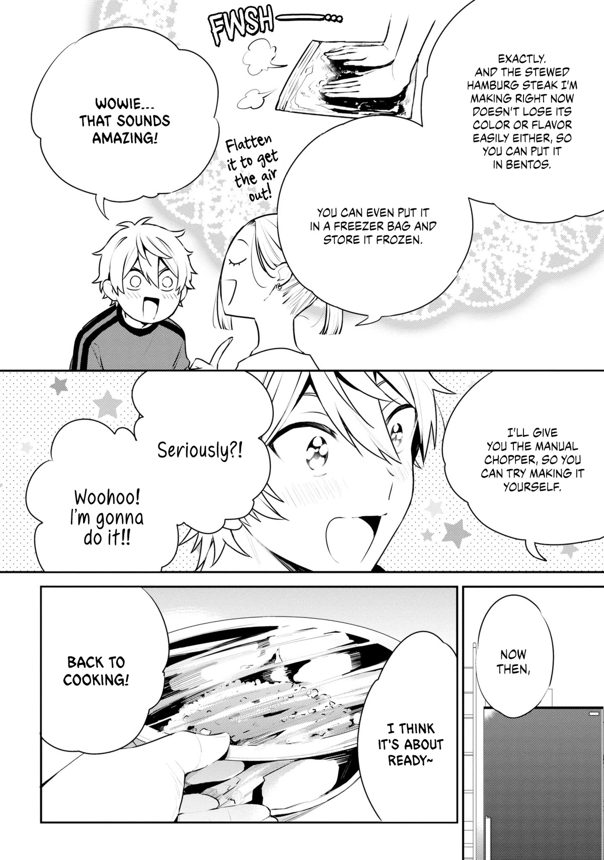 Tsukuoki Life: Weekend Meal Prep Recipes! Chapter 7 page 13 - Chapter 7: A Taste Enjoyed by anyone ♪ Stewed Hamburg Steak