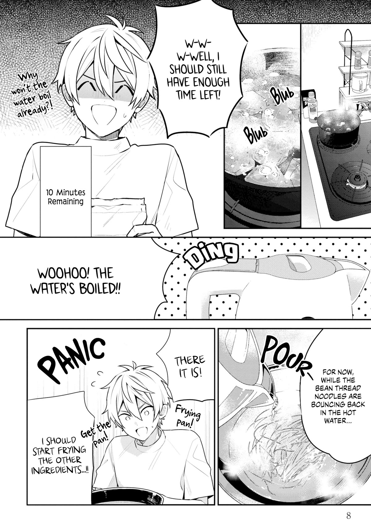 Tsukuoki Life: Weekend Meal Prep Recipes! Chapter 8 page 12 - Chapter 8: Japanese Style Japchae and Sweet Potato Cream Cheese Dessert Salad