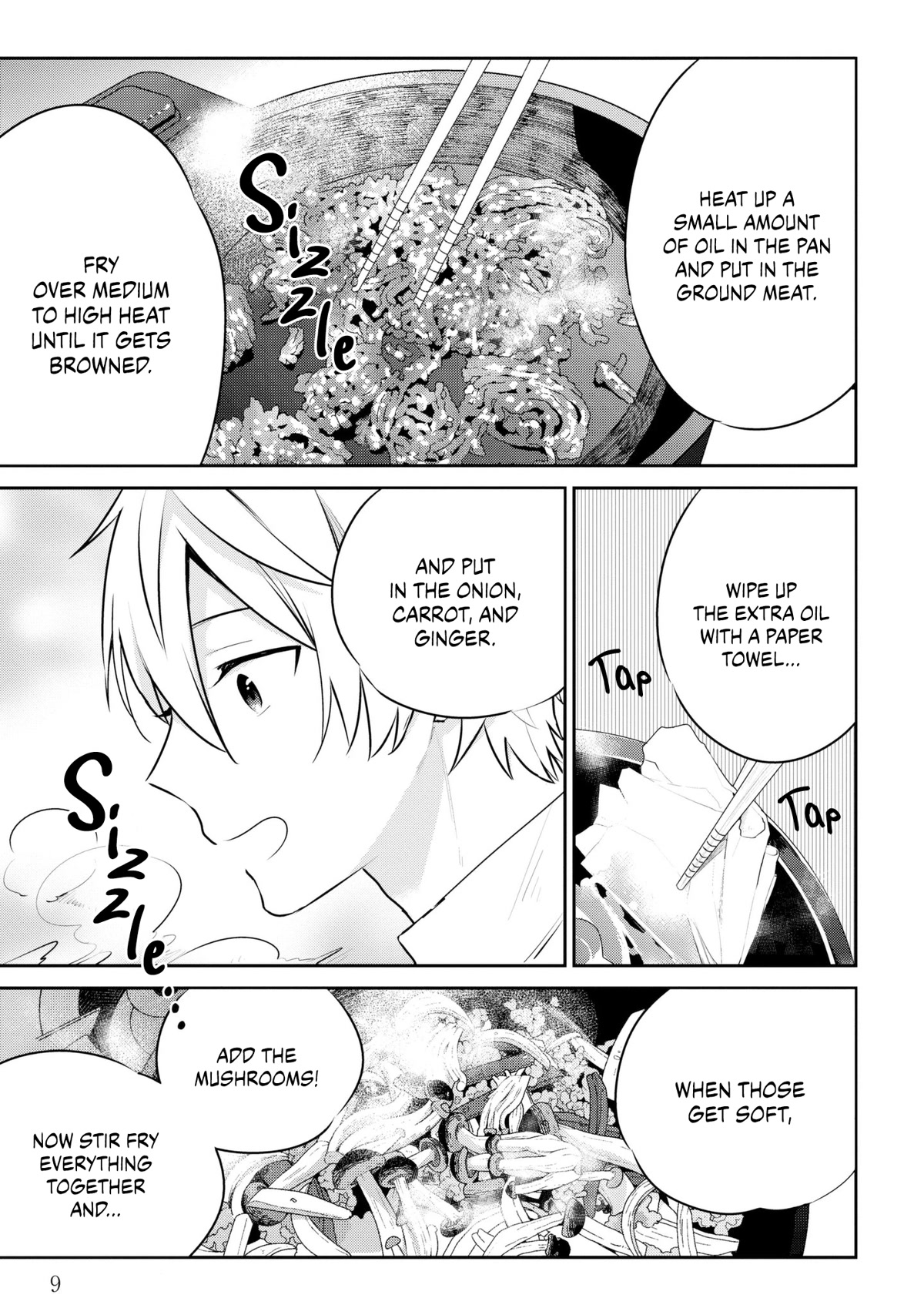 Tsukuoki Life: Weekend Meal Prep Recipes! Chapter 8 page 13 - Chapter 8: Japanese Style Japchae and Sweet Potato Cream Cheese Dessert Salad