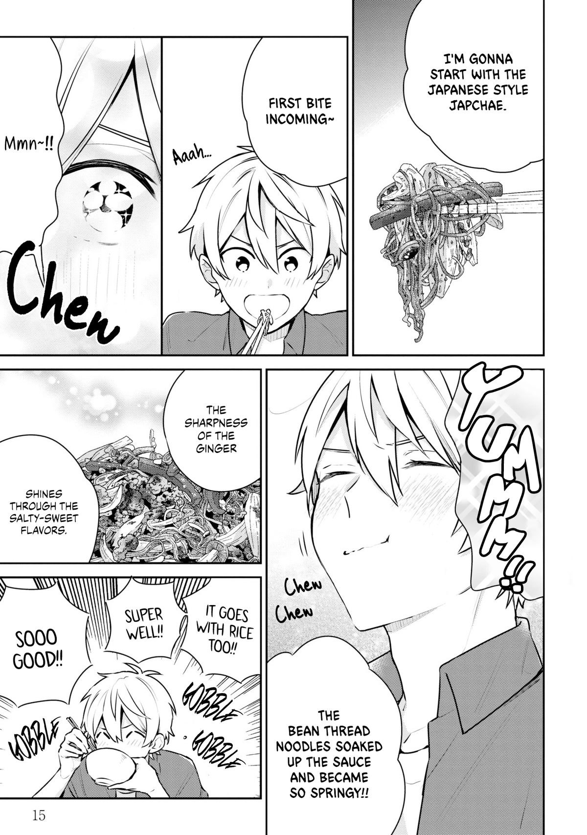 Tsukuoki Life: Weekend Meal Prep Recipes! Chapter 8 page 19 - Chapter 8: Japanese Style Japchae and Sweet Potato Cream Cheese Dessert Salad