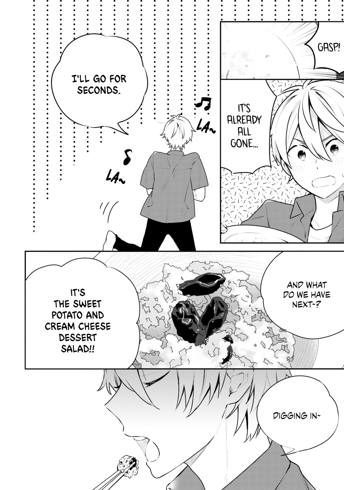 Tsukuoki Life: Weekend Meal Prep Recipes! Chapter 8 page 20 - Chapter 8: Japanese Style Japchae and Sweet Potato Cream Cheese Dessert Salad