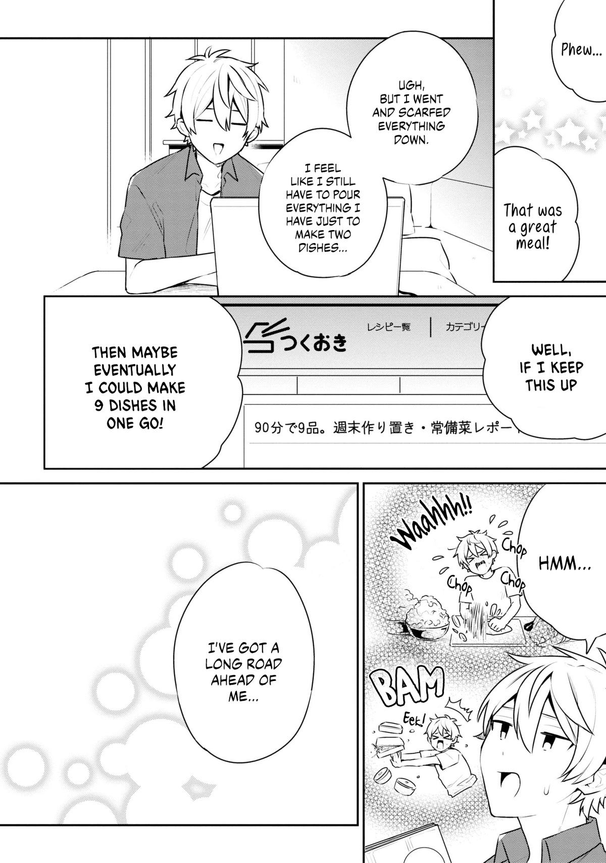 Tsukuoki Life: Weekend Meal Prep Recipes! Chapter 8 page 22 - Chapter 8: Japanese Style Japchae and Sweet Potato Cream Cheese Dessert Salad