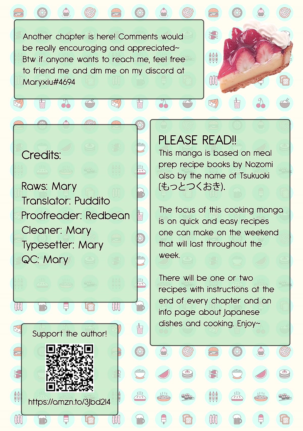 Tsukuoki Life: Weekend Meal Prep Recipes! Chapter 9 page 1 - Chapter 9: Recharge Your Spirits When You’re Tired! Dry Curry Chock-full Of Veggies