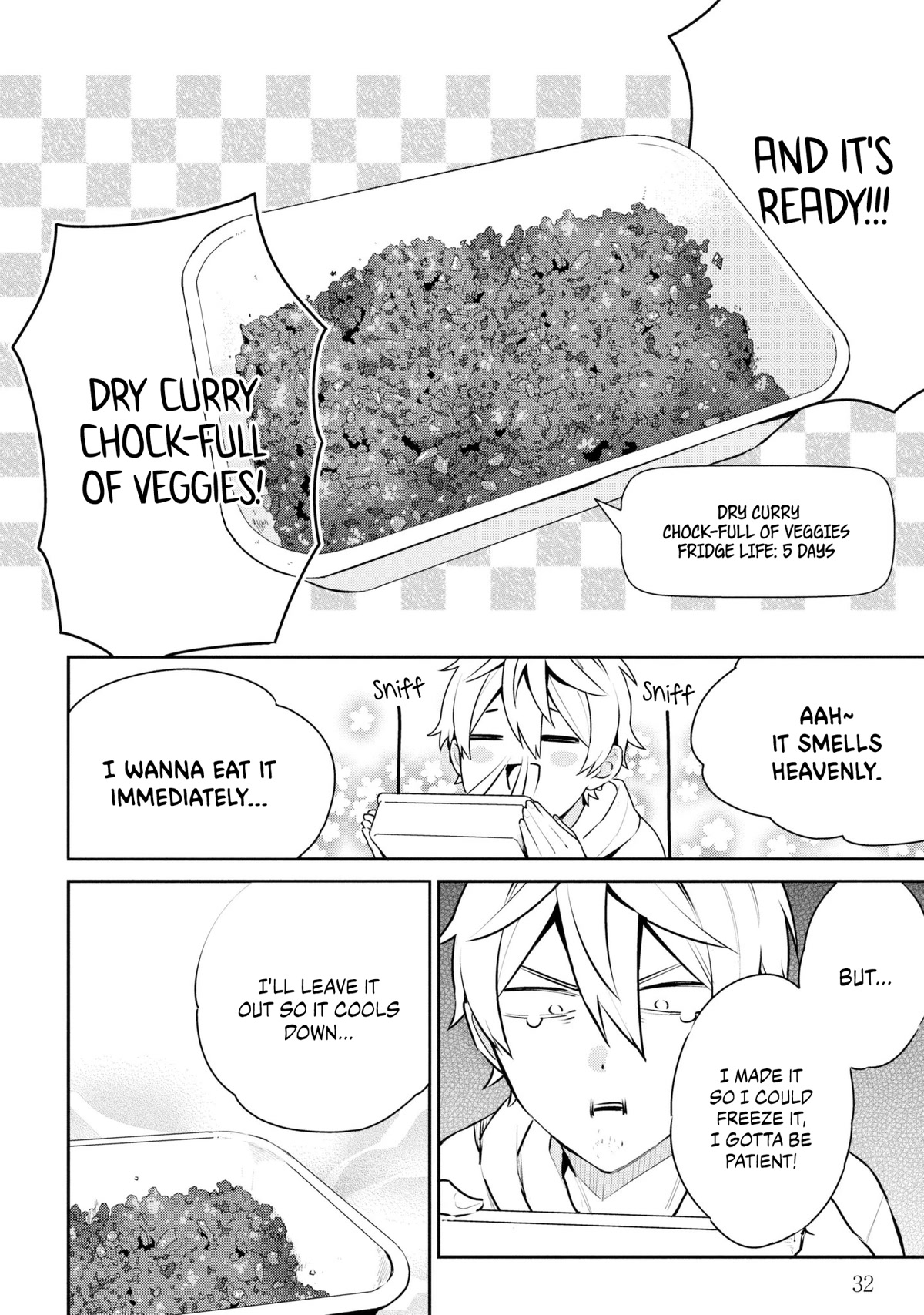 Tsukuoki Life: Weekend Meal Prep Recipes! Chapter 9 page 13 - Chapter 9: Recharge Your Spirits When You’re Tired! Dry Curry Chock-full Of Veggies