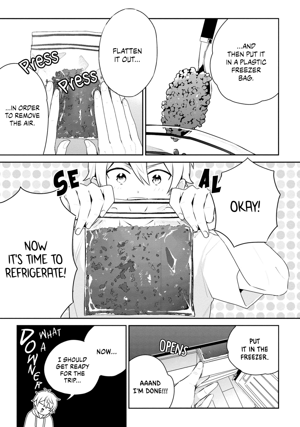 Tsukuoki Life: Weekend Meal Prep Recipes! Chapter 9 page 14 - Chapter 9: Recharge Your Spirits When You’re Tired! Dry Curry Chock-full Of Veggies