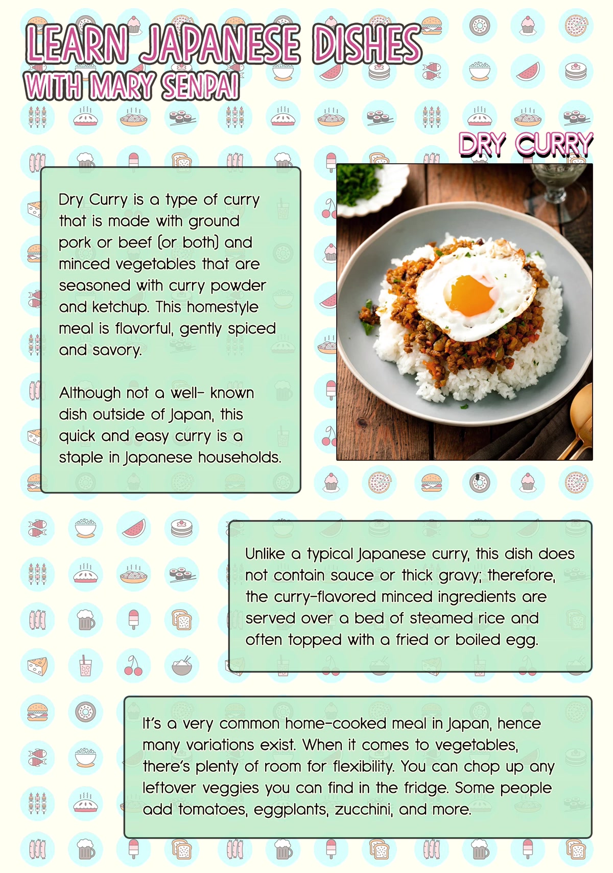 Tsukuoki Life: Weekend Meal Prep Recipes! Chapter 9 page 24 - Chapter 9: Recharge Your Spirits When You’re Tired! Dry Curry Chock-full Of Veggies