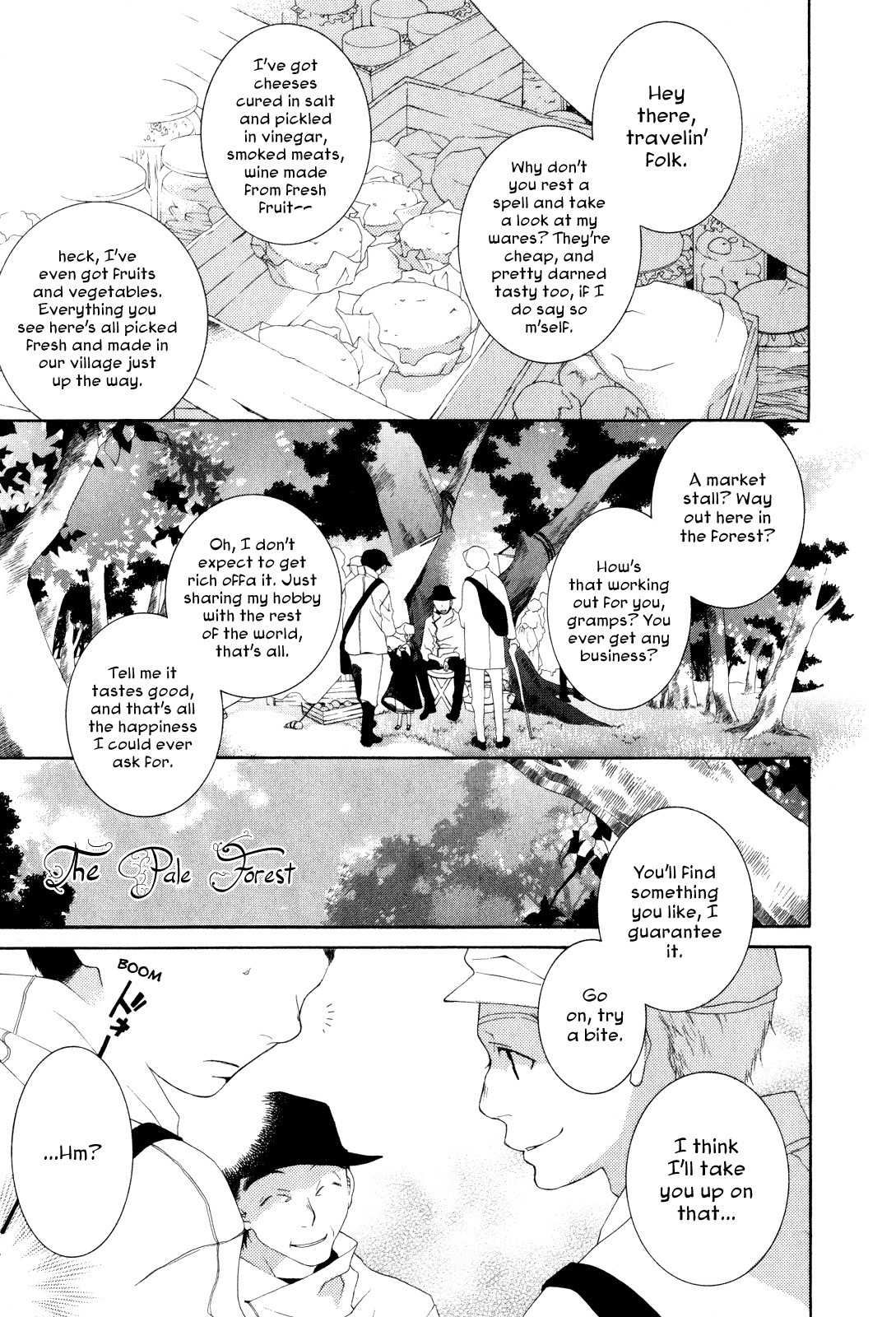 Tsukuroiya Chapter 1 page 5 - Chapter 1: The Pale Forest