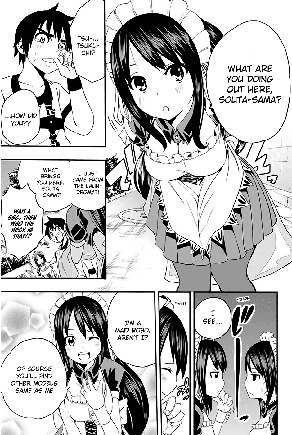 Tsukushi Biyori Chapter 1 page 36 - Chapter 1: My Maid's 'Return'
