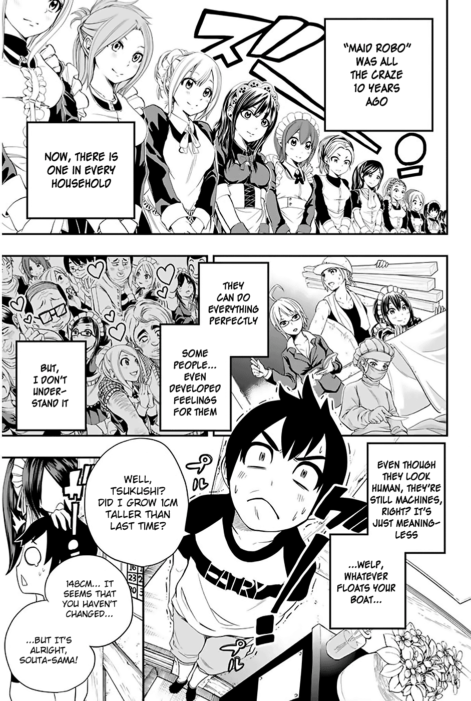 Tsukushi Biyori Chapter 1 page 6 - Chapter 1: My Maid's 'Return'