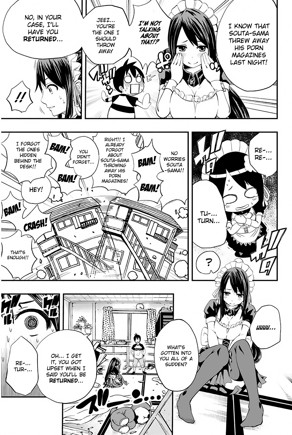 Tsukushi Biyori Chapter 1 page 8 - Chapter 1: My Maid's 'Return'