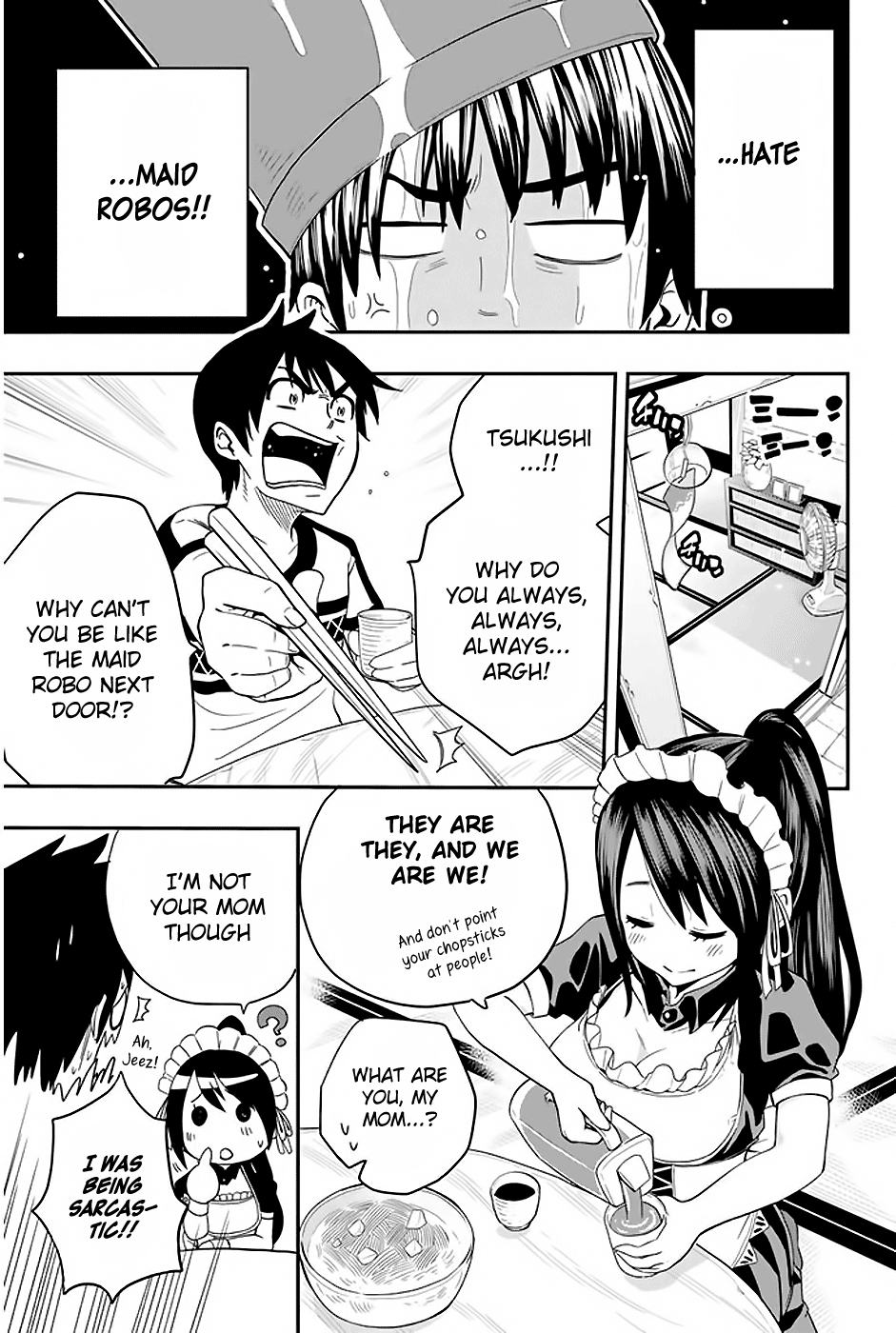 Tsukushi Biyori Chapter 2 page 4 - Chapter 2: My Maid's Love From