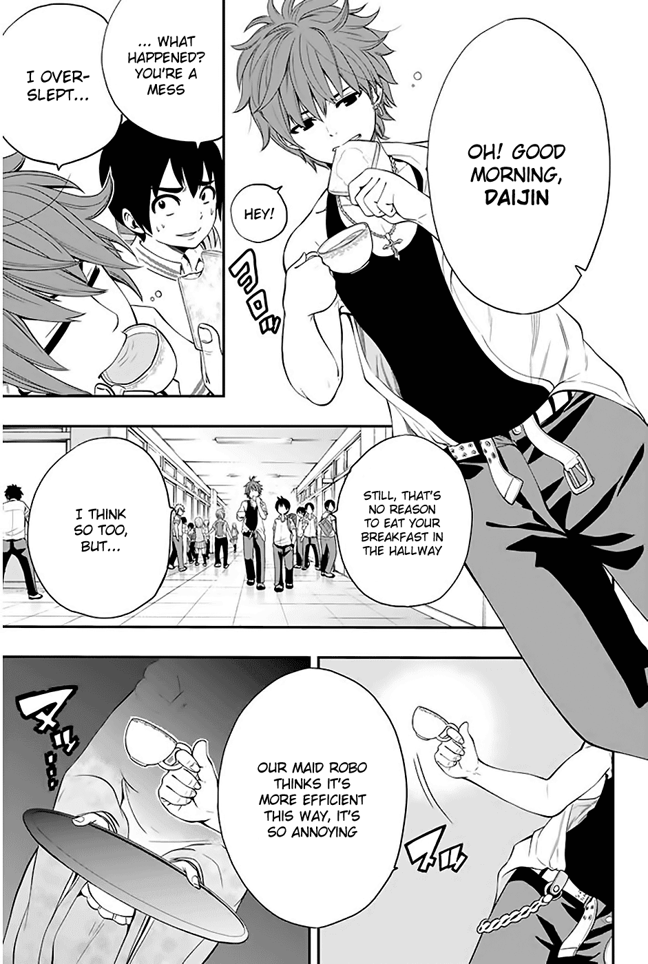 Tsukushi Biyori Chapter 3 page 6 - Chapter 3: My Maid's Class Visit