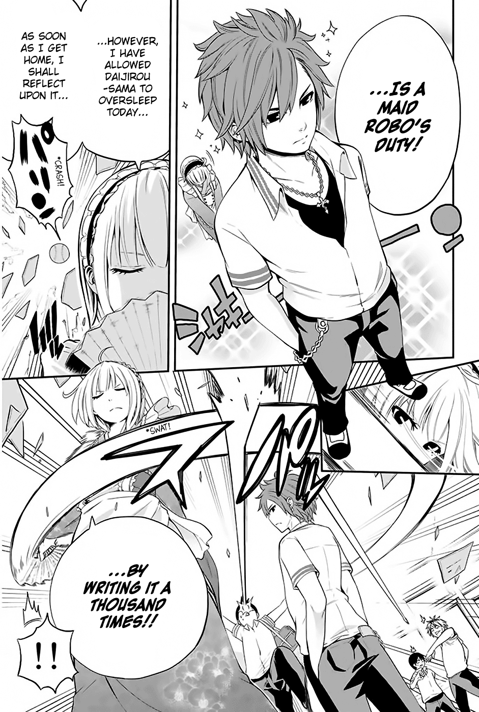 Tsukushi Biyori Chapter 3 page 8 - Chapter 3: My Maid's Class Visit