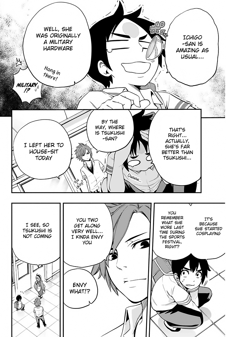 Tsukushi Biyori Chapter 3 page 9 - Chapter 3: My Maid's Class Visit