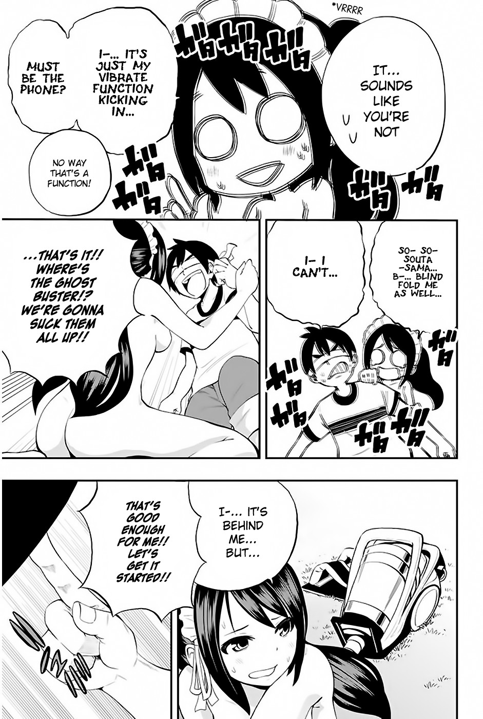 Tsukushi Biyori Chapter 4 page 15 - Chapter 4: My Maid's Test of Courage