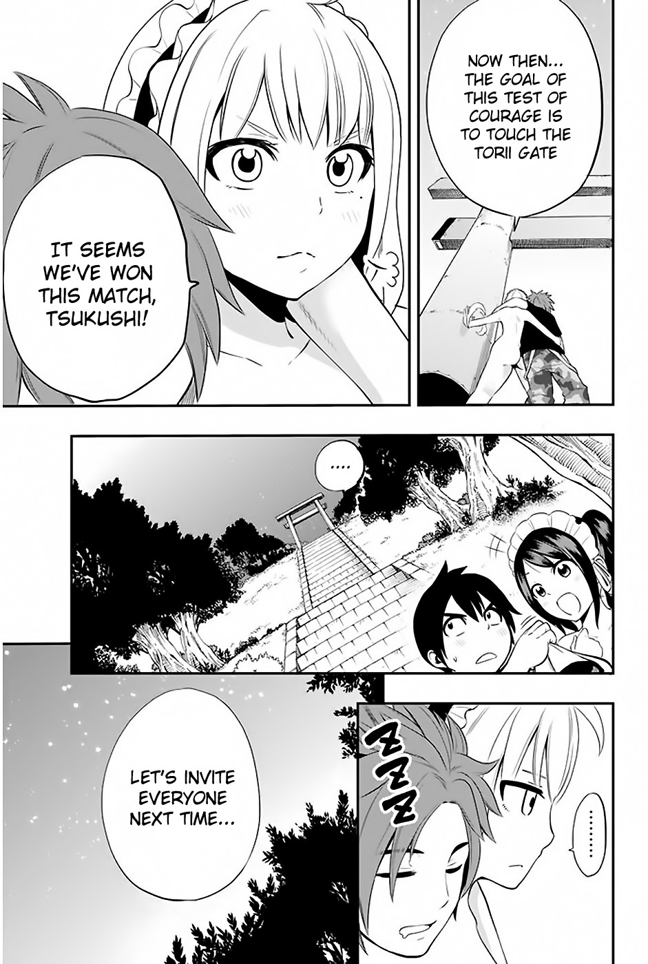 Tsukushi Biyori Chapter 4 page 28 - Chapter 4: My Maid's Test of Courage