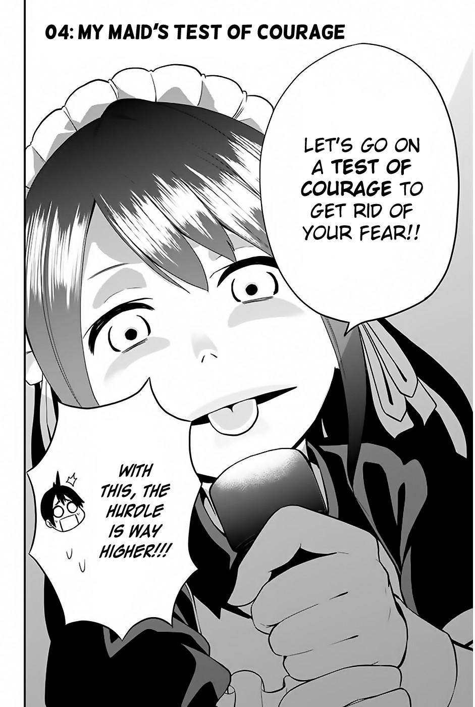 Tsukushi Biyori Chapter 4 page 3 - Chapter 4: My Maid's Test of Courage